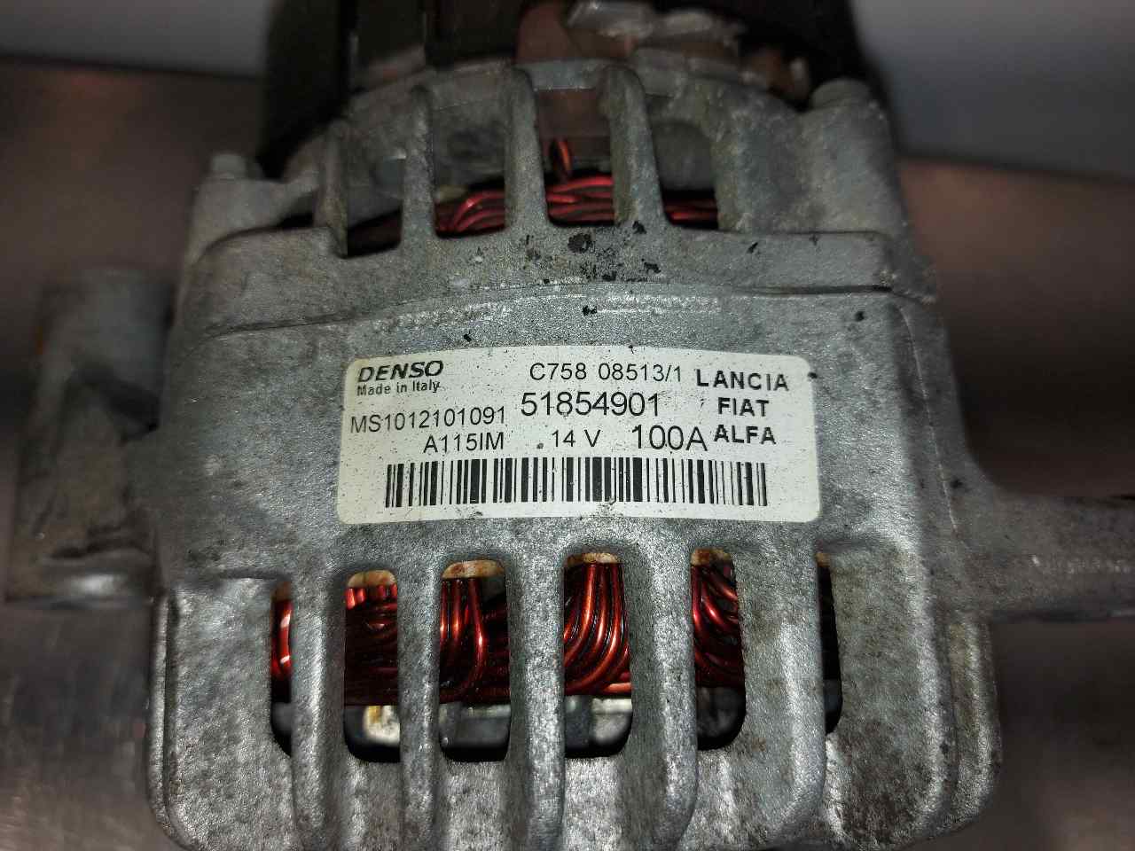 OPEL Combo D (2011-2020) Alternator 51854901 26407378