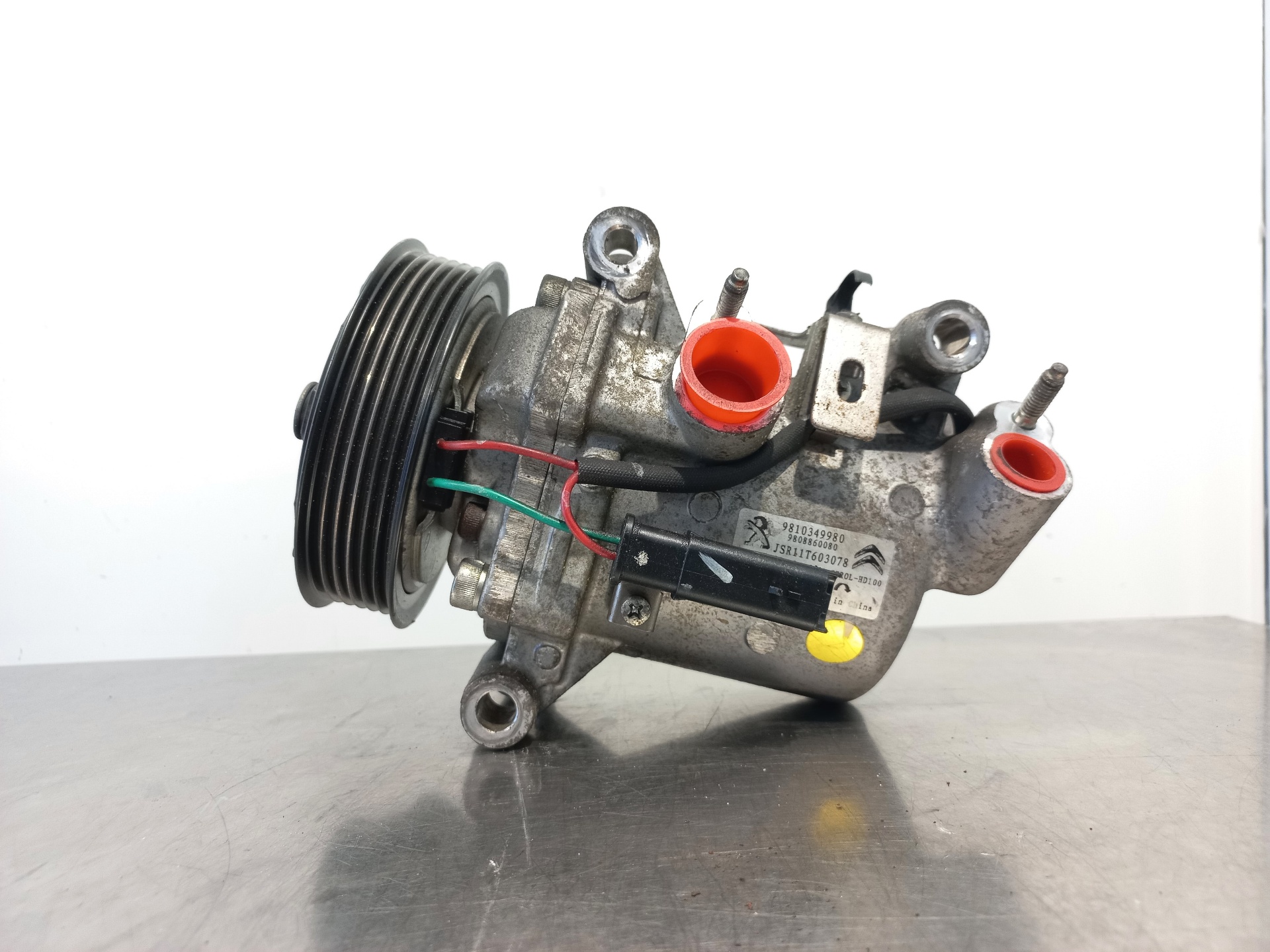 CITROËN C3 1 generation (2002-2010) Air Condition Pump 9810349980 26470995