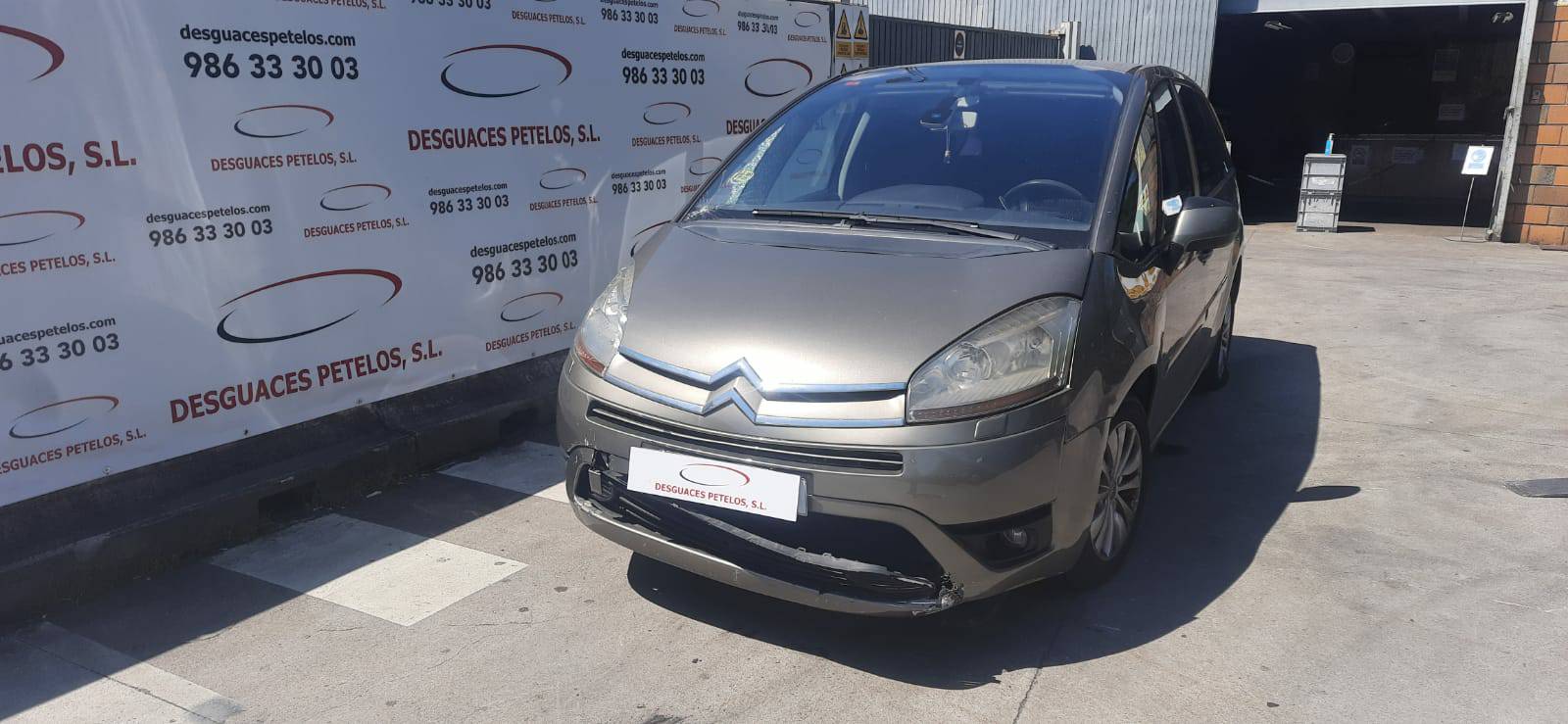 TOYOTA C4 Picasso 1 generation (2006-2013) Priekšējā stikla tīrītāja mehānisms B58LHD14303 24885432