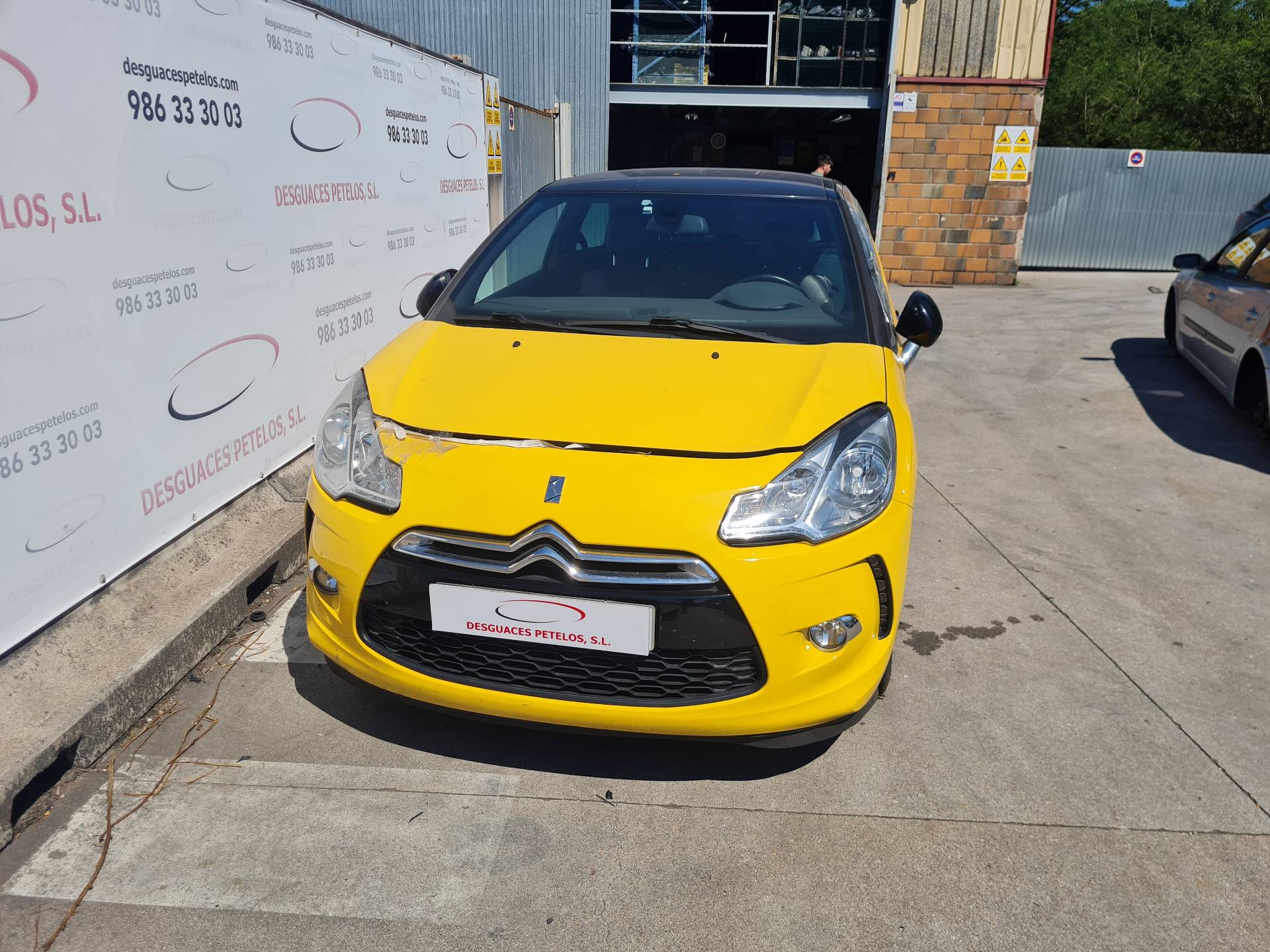 CITROËN DS3 1 generation (2010-2015) Priekinis kairys pusašis 9661107380 26415740