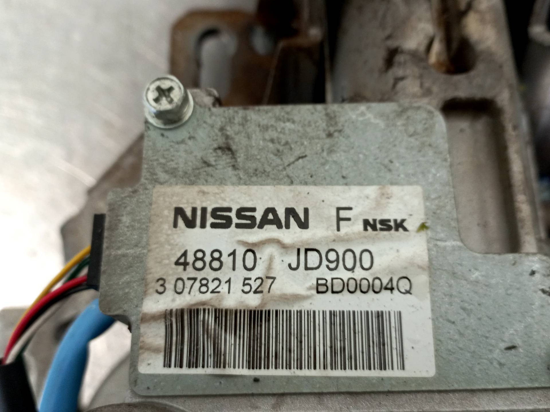 NISSAN Qashqai 1 generation (2007-2014) Μηχανισμός στήλης τιμονιού 48810JD900 26408968