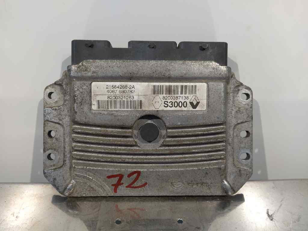 RENAULT Megane 2 generation (2002-2012) Moottorin ohjausyksikkö ECU 8200387138 26391307