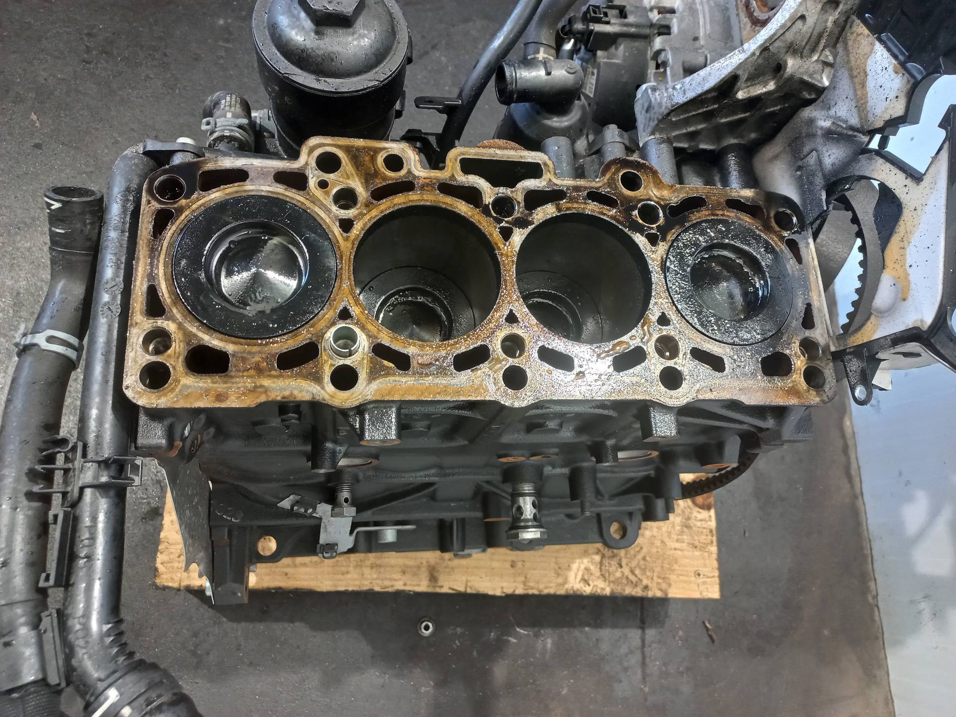 SEAT Ibiza 4 generation (2008-2017) Engine Block CAYB,66000KMS 26411108