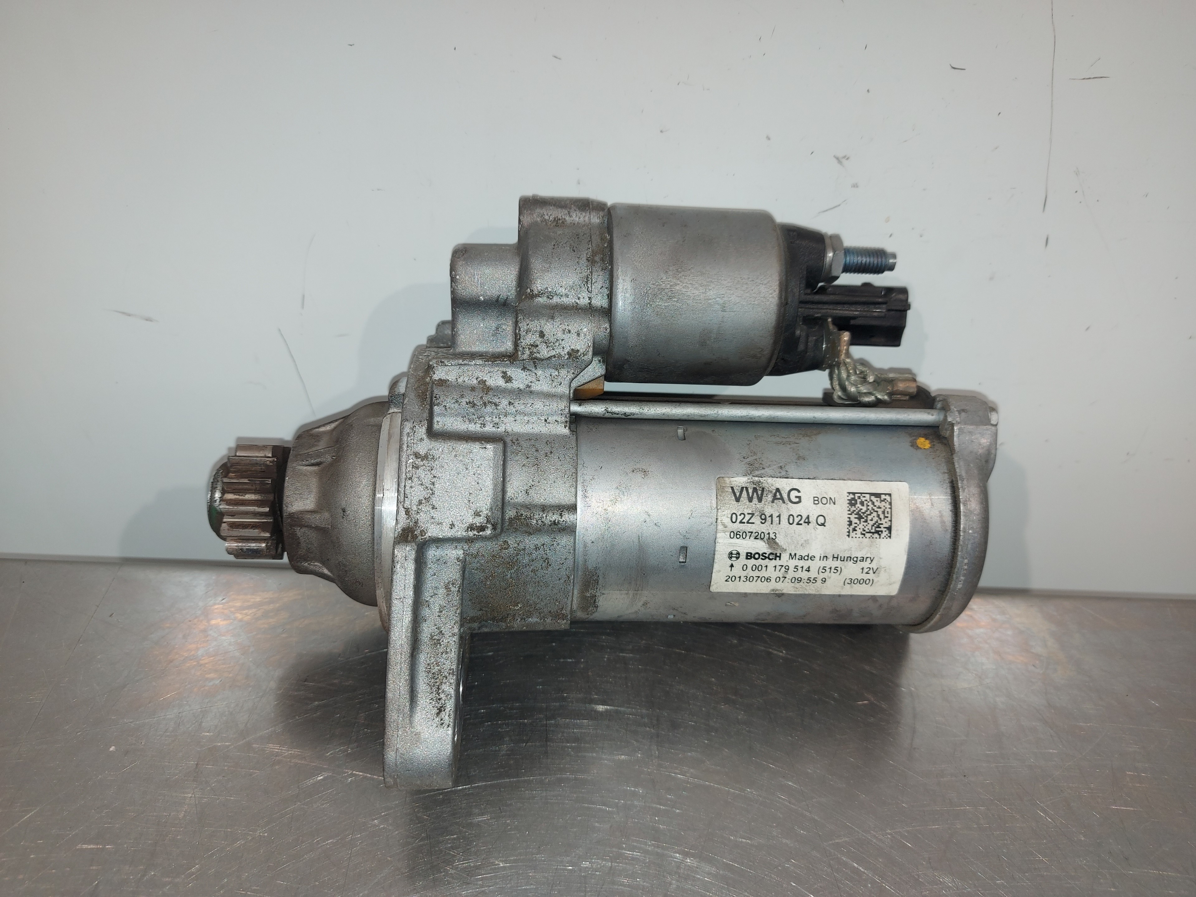 SKODA Octavia 3 generation (2013-2020) Starter Motor 02Z911024Q 26408997