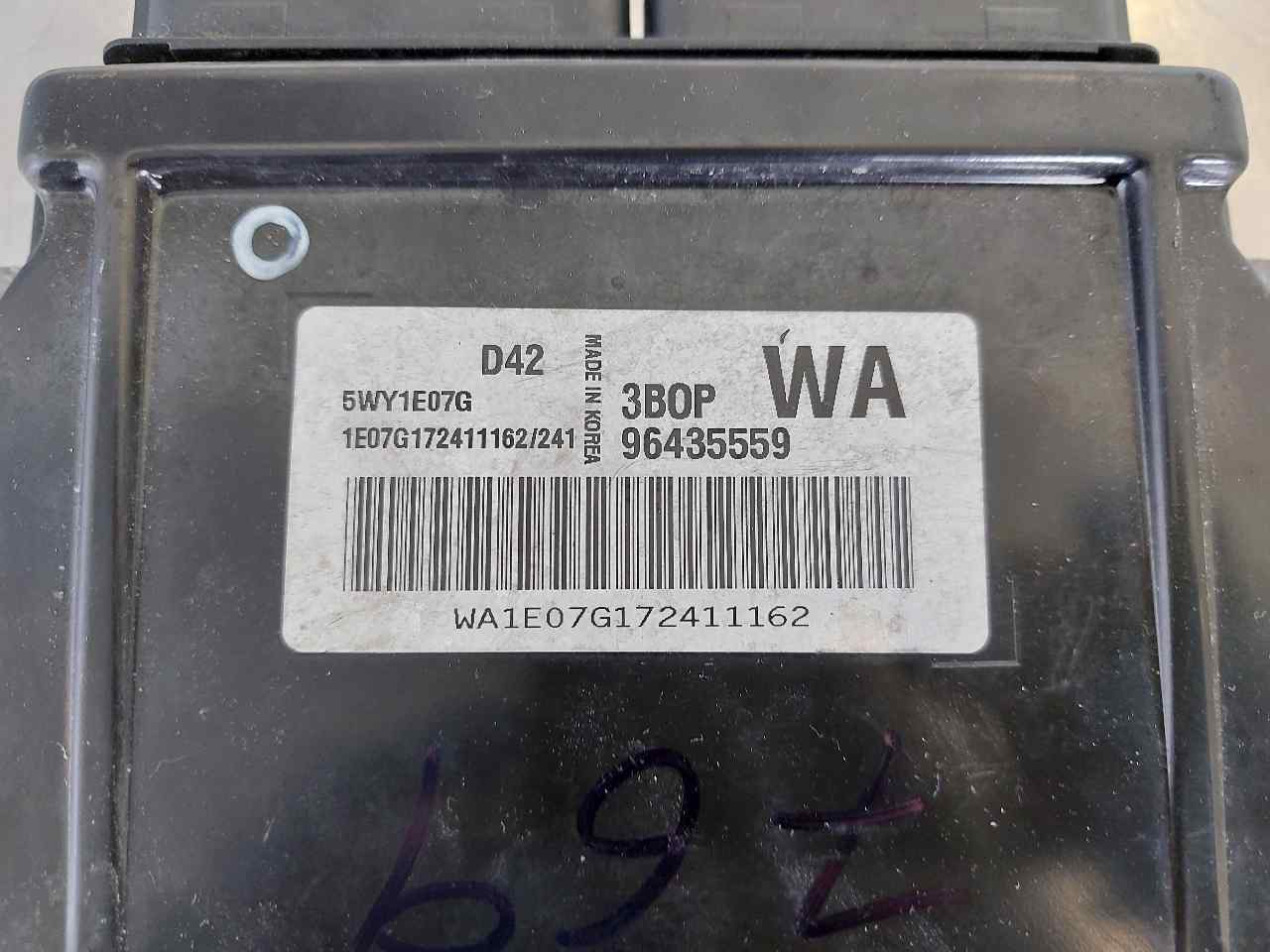 CHEVROLET Galant 6 generation (1987-1993) Calculateur d'unité de commande du moteur 96435559 26407404