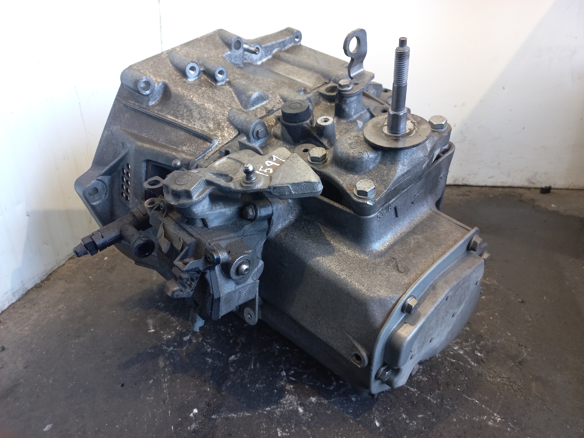 CITROËN C4 Picasso 1 generation (2006-2013) Gearbox 20EA07 24891657