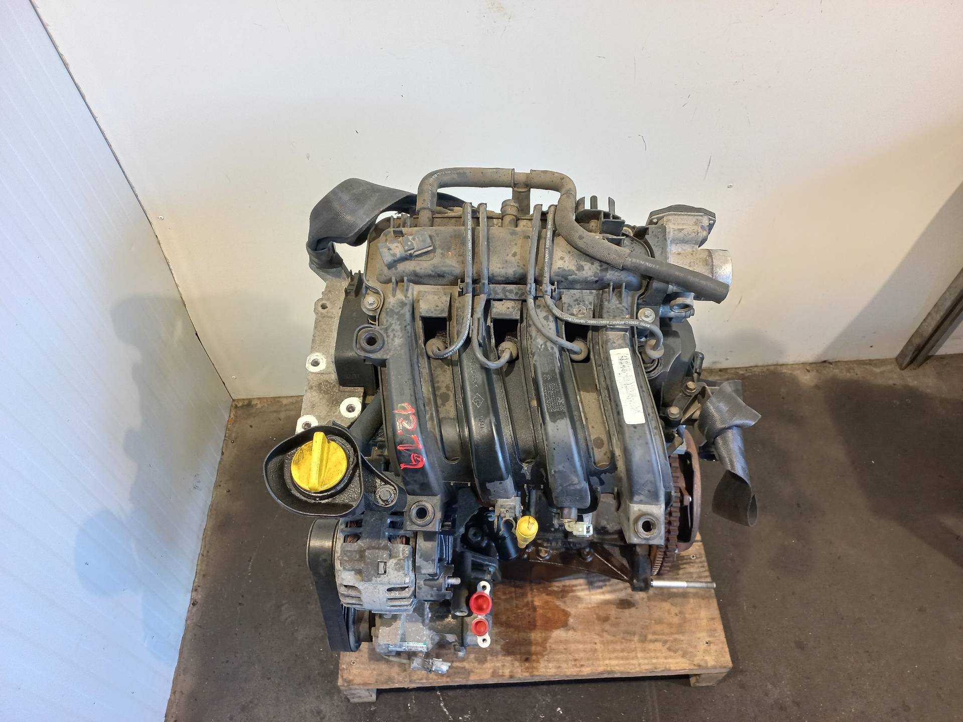 RENAULT Twingo 2 generation (2007-2014) Engine D4FJ772,118328KMS 26409250