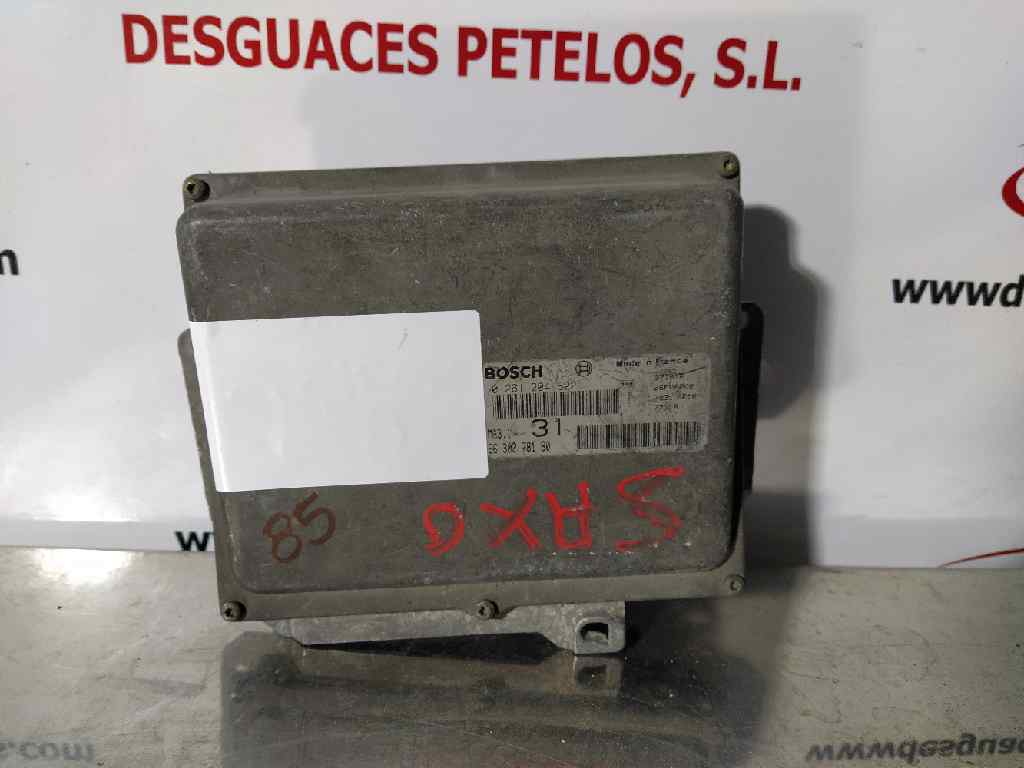 CITROËN Saxo 2 generation (1996-2004) Engine Control Unit ECU 9630278180 26391254