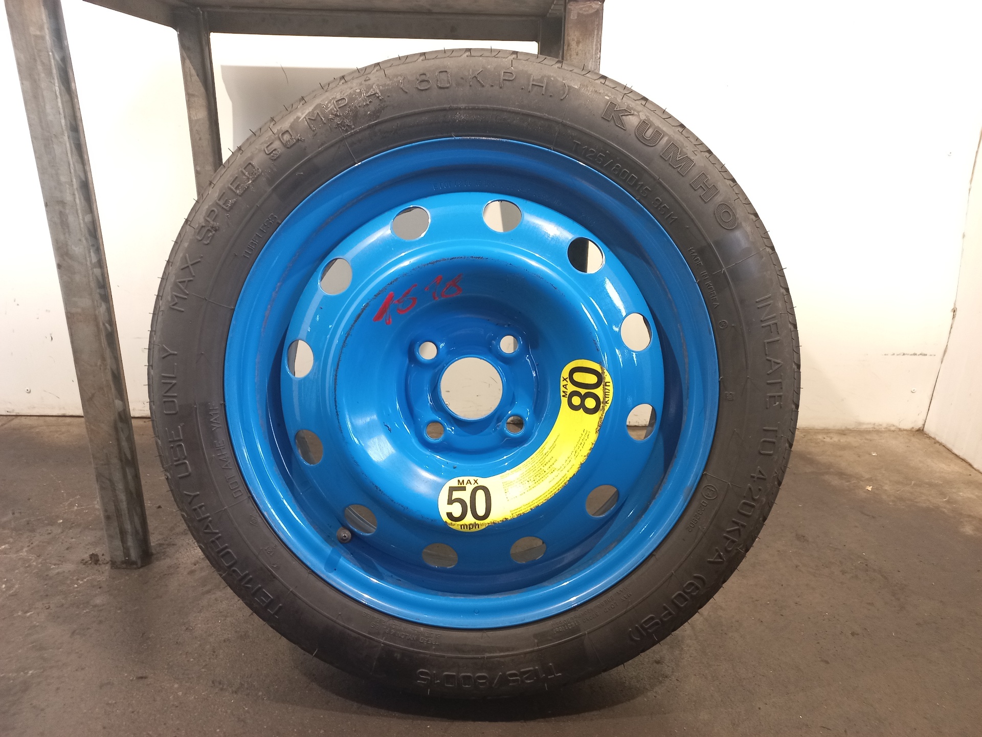 KIA Rio 3 generation (2011-2017) Spare Wheel 52910 24893061