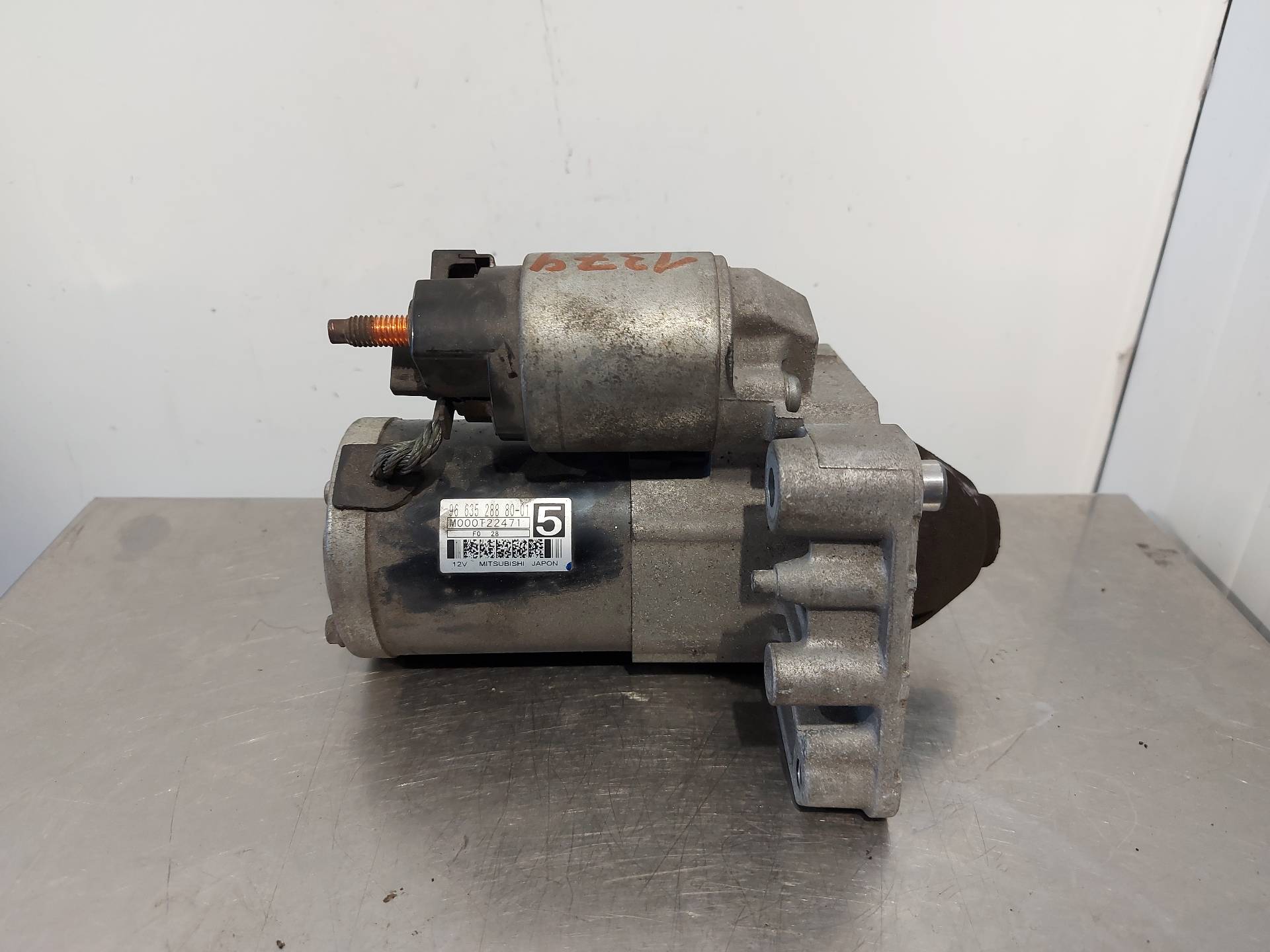 PEUGEOT 3008 1 generation (2010-2016) Starter Motor 9663528880 26410684