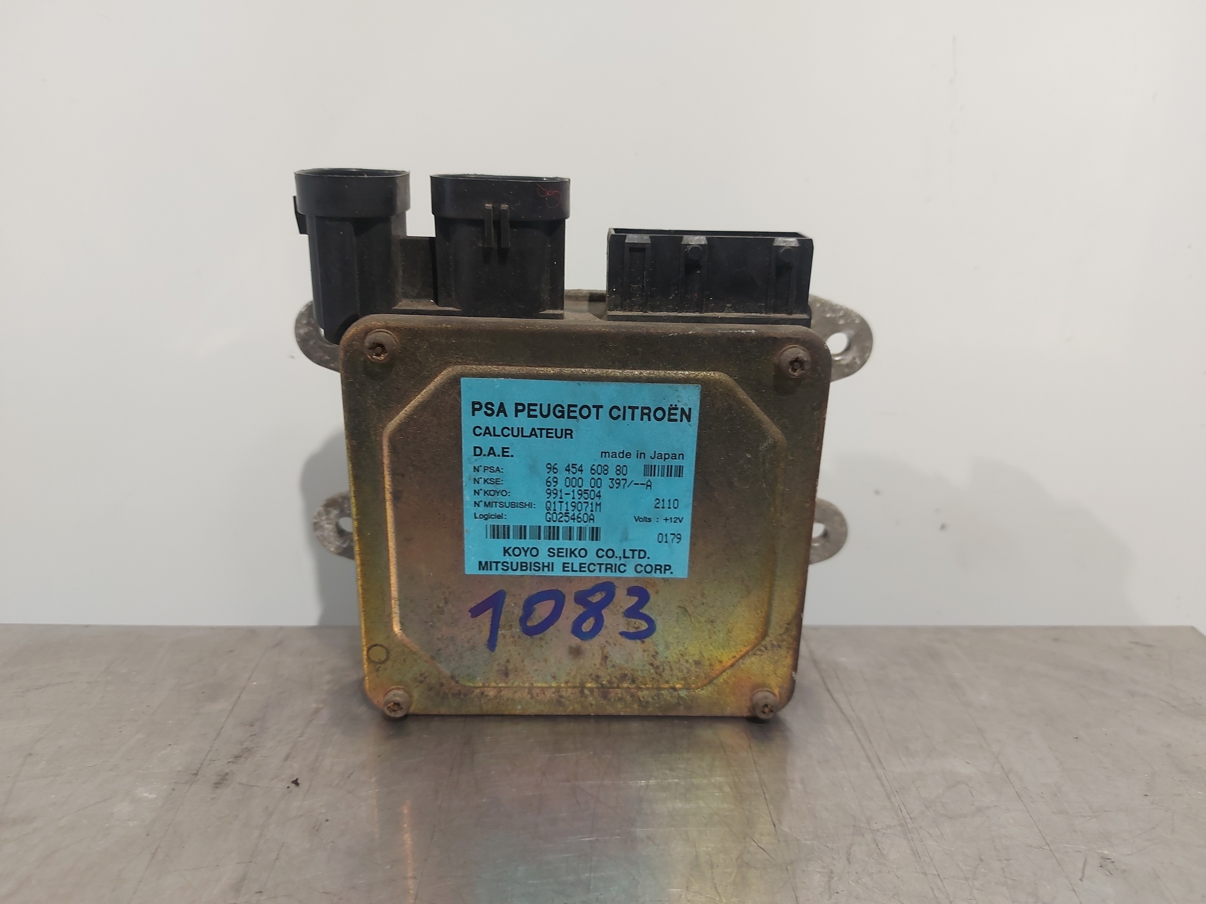 CITROËN C3 1 generation (2002-2010) Power steering control unit 9645460880 26408712