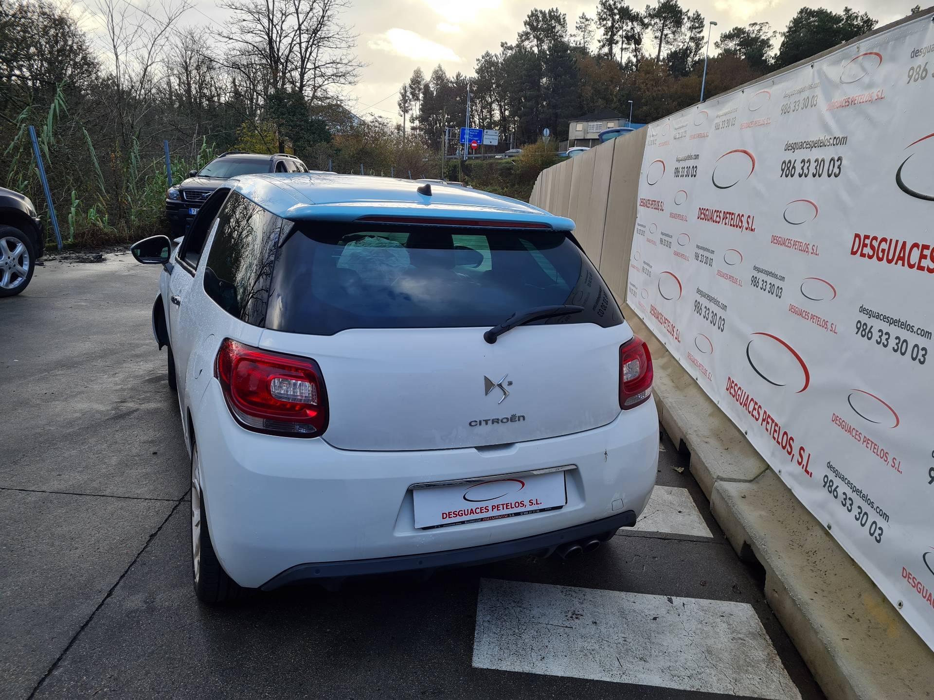 CITROËN DS3 1 generation (2010-2015) Galinio dangčio spyna 9151487499H 26410366