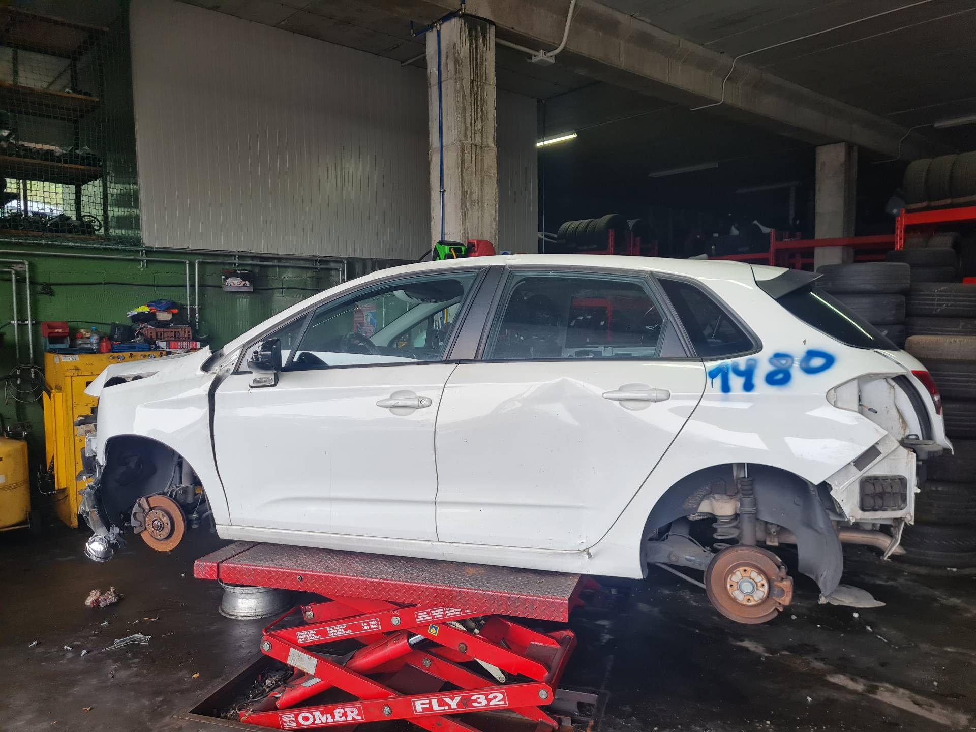 CITROËN C4 2 generation (2010-2024) Hmotnostní snímač průtoku vzduchu MAF 9683282980 24886911