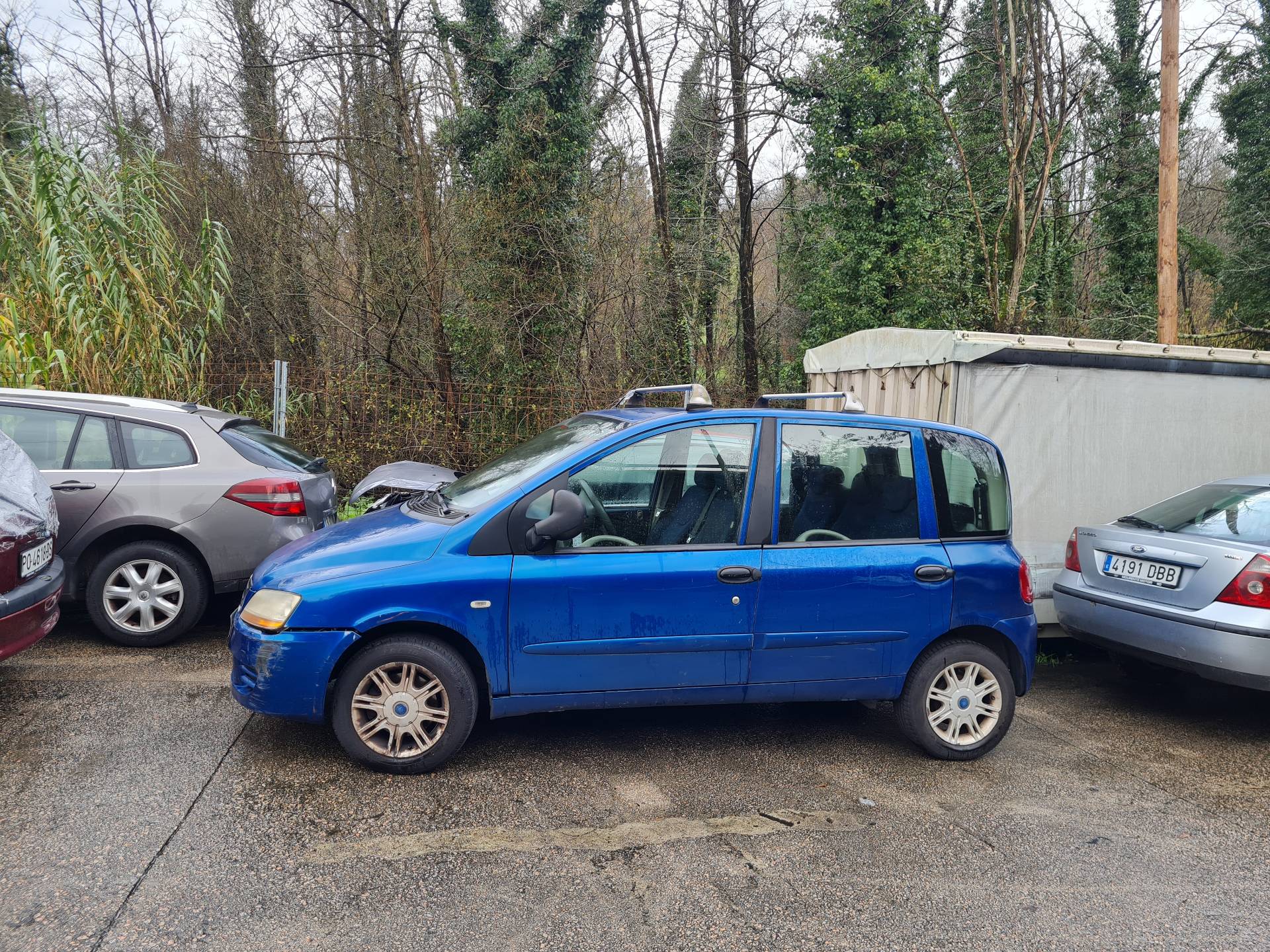 FIAT Multipla 1 generation (1999-2010) Priekinių dešinių durų veidrodis 07352520780 24889771