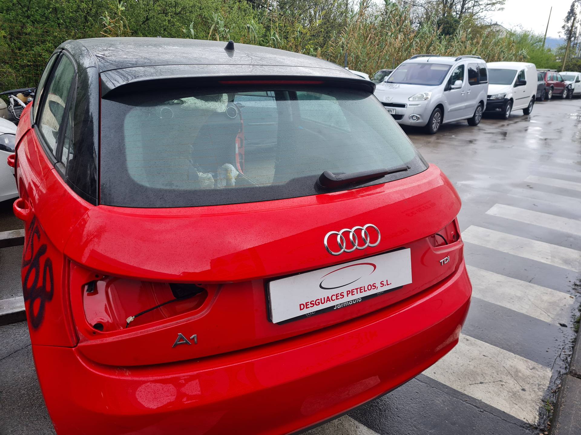 AUDI A1 8X (2010-2020) Bagasjelokk bak 24891421