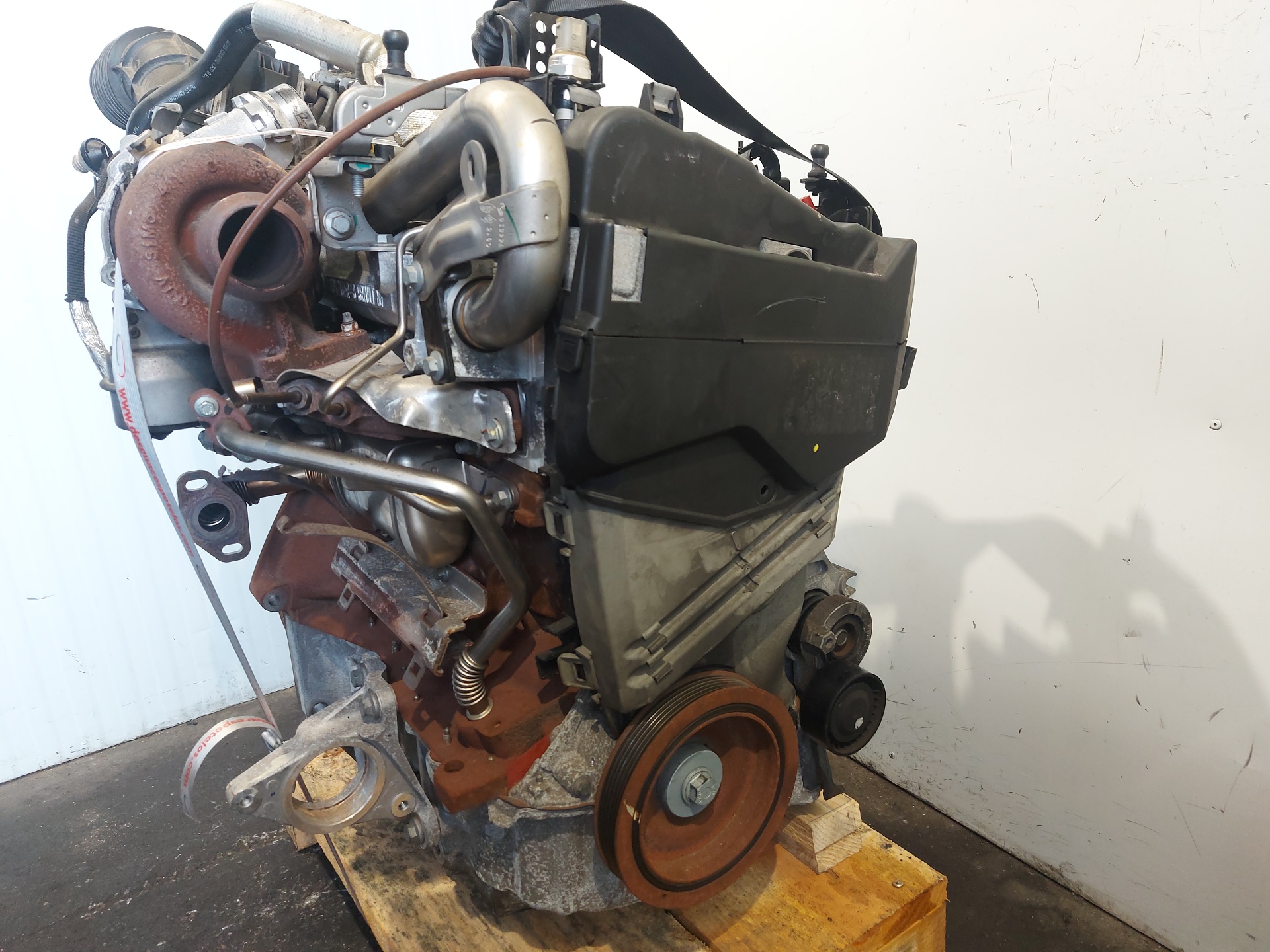 NISSAN Qashqai 2 generation (2013-2023) Variklis K9KF646 26416635