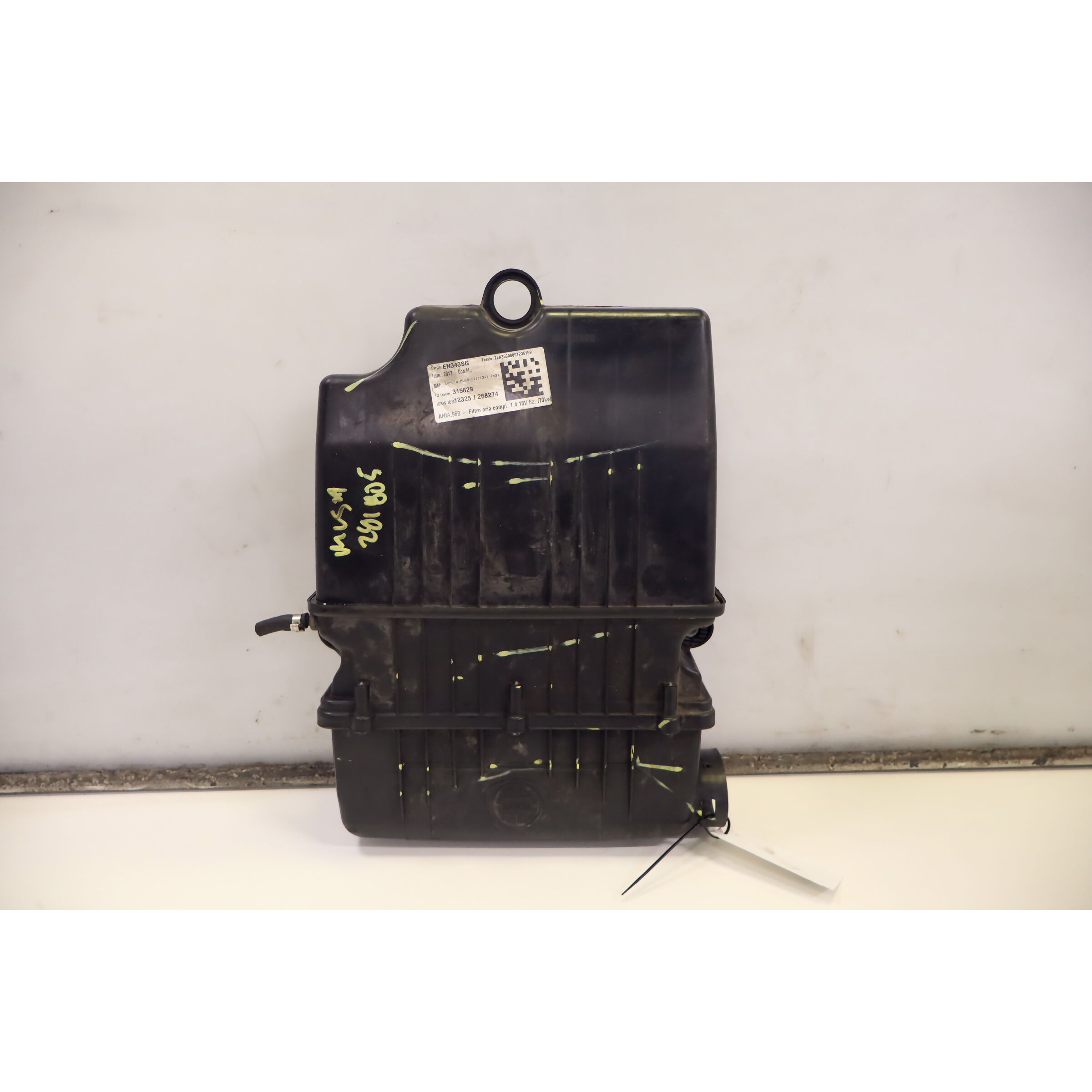 Caja filtro de aire 52082554,51773400 de Lancia Musa (350_) 2010-2012