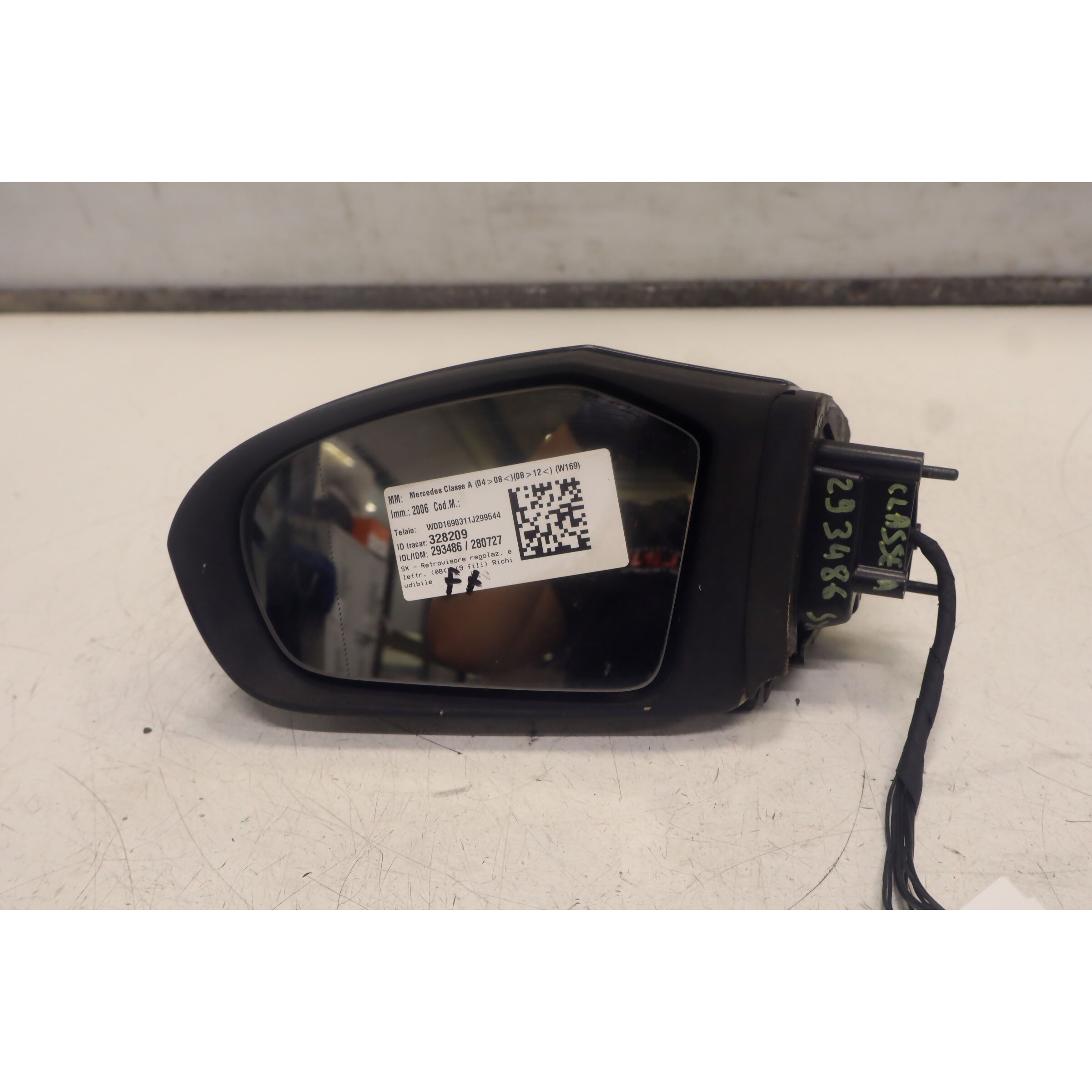 Retrovisor izquierdo 266920 169810057628 de Mercedes-benz Clase a (w169) 2004-2012