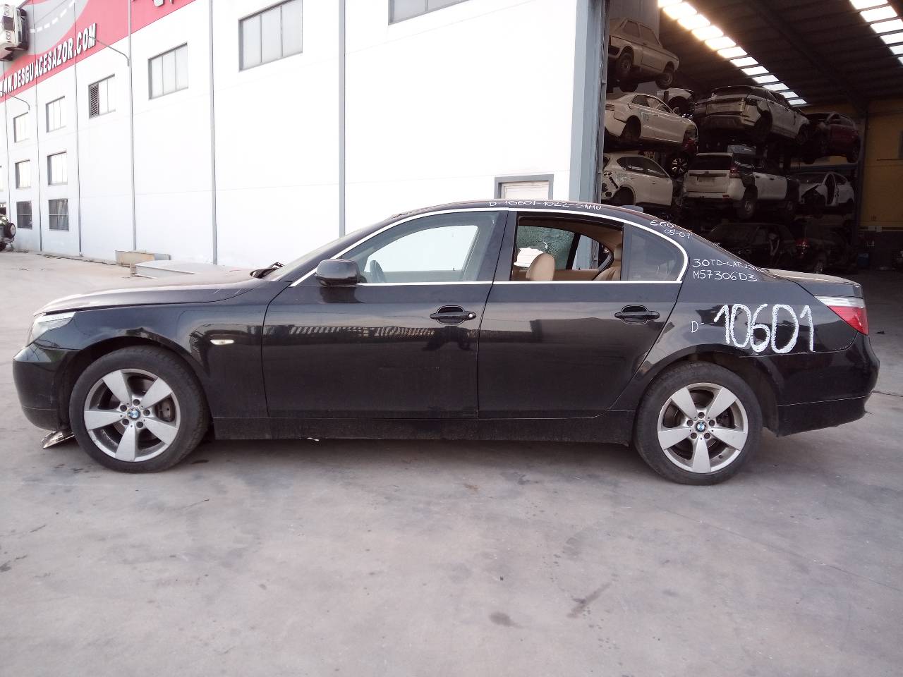 BMW 5 Series E60/E61 (2003-2010) Aizmugurējā kreisā pusass 7521630AI02,P1-B6-38 20960091