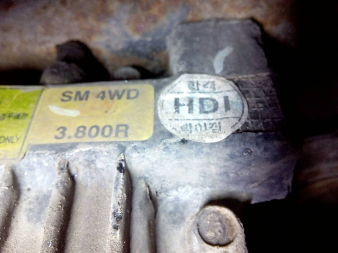 HYUNDAI Santa Fe SM (2000-2013) Rear Differential 5300039011 18702039
