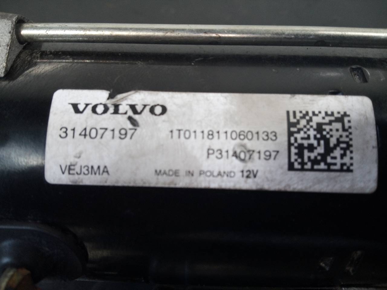 VOLVO XC90 2 generation (2014-2024) Стартер 31407197,1T011811060133,P3-B7-4-2 26267373