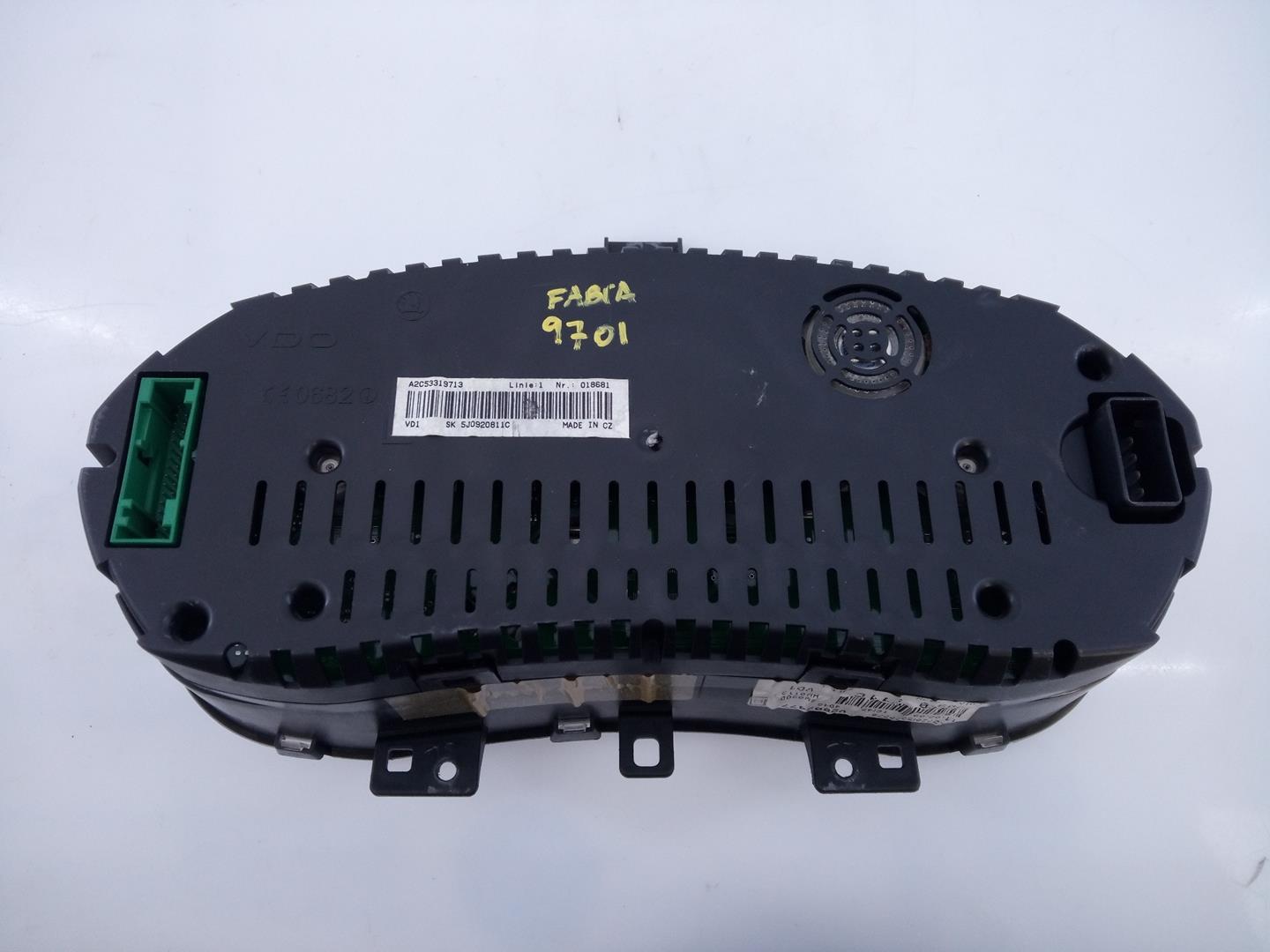 SKODA Fabia 2 generation  (2010-2014) Speedometer 5J0920811C, V2802477, E2-A1-24-2 21799236