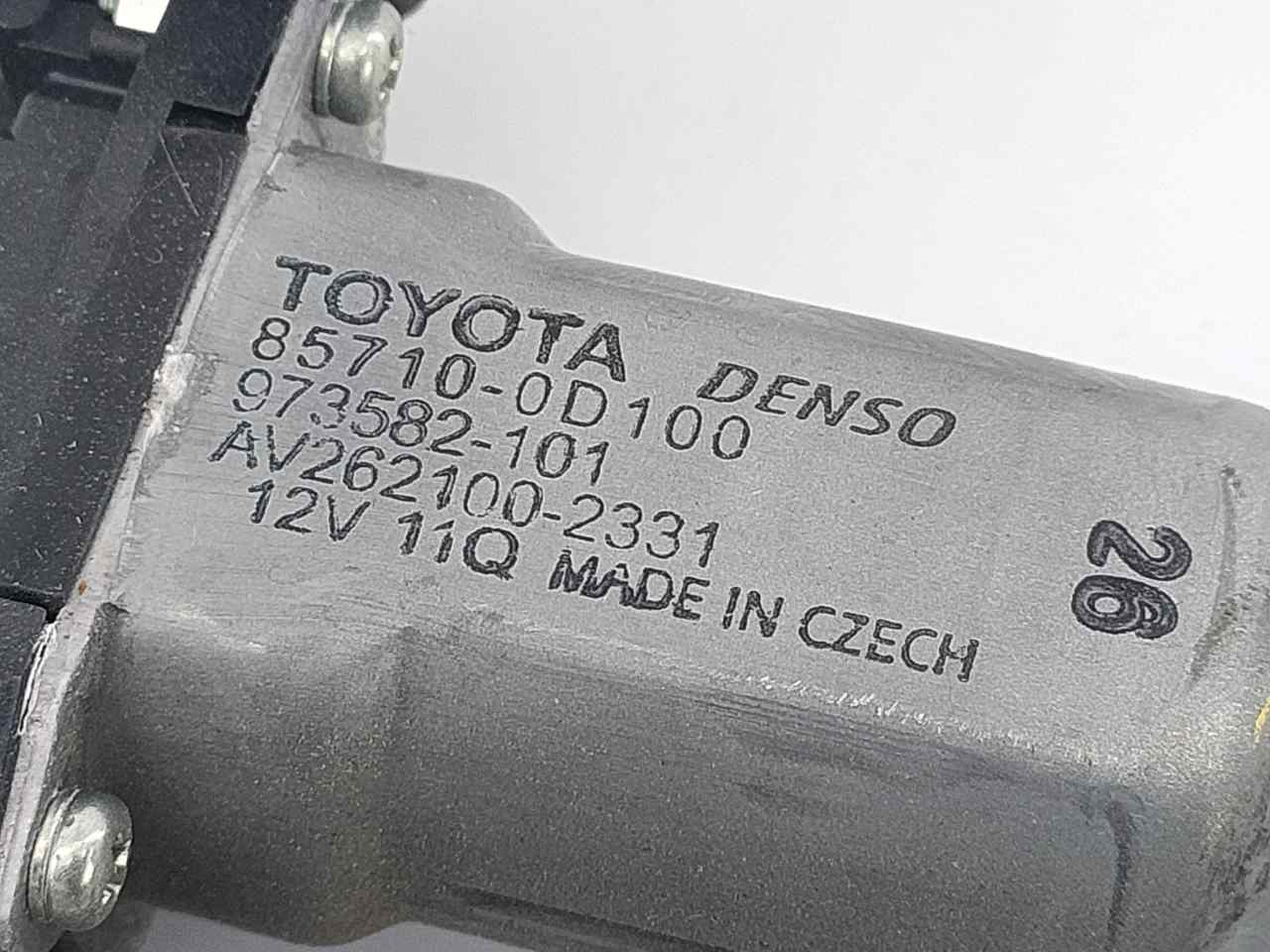 TOYOTA Yaris 3 generation (2010-2019) Lève-vitre de porte arrière gauche 857100D100,E2-B4-55-1 18766560