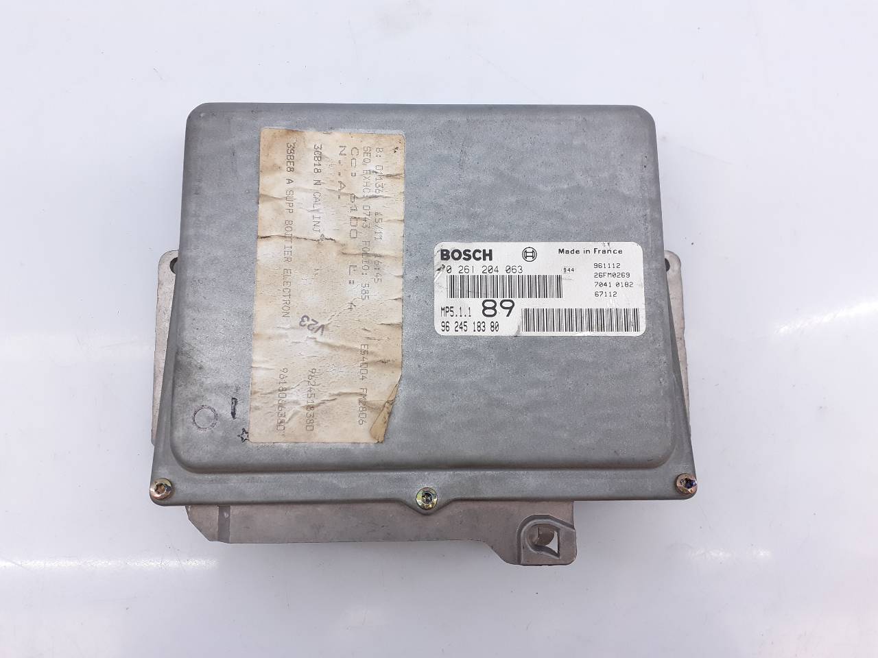 PEUGEOT 406 1 generation (1995-2004) Engine Control Unit ECU 9624518380,0261204063,E2-A1-14-7 18749804