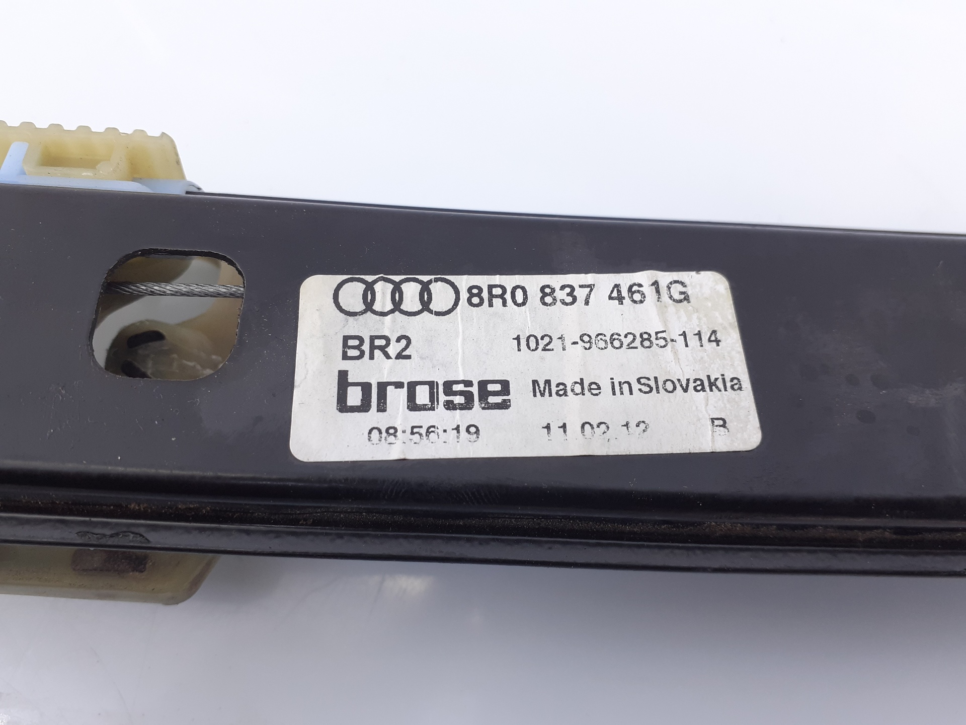 AUDI A6 C6/4F (2004-2011) Regulator de geam ușă stânga față 8K0959801B, E1-B6-36-2 18730919