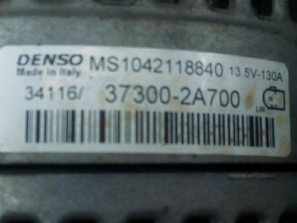 HYUNDAI Tucson 3 generation (2015-2021) Alternator 373002A700,MS1042118840,P3-A4-4-5 18547815