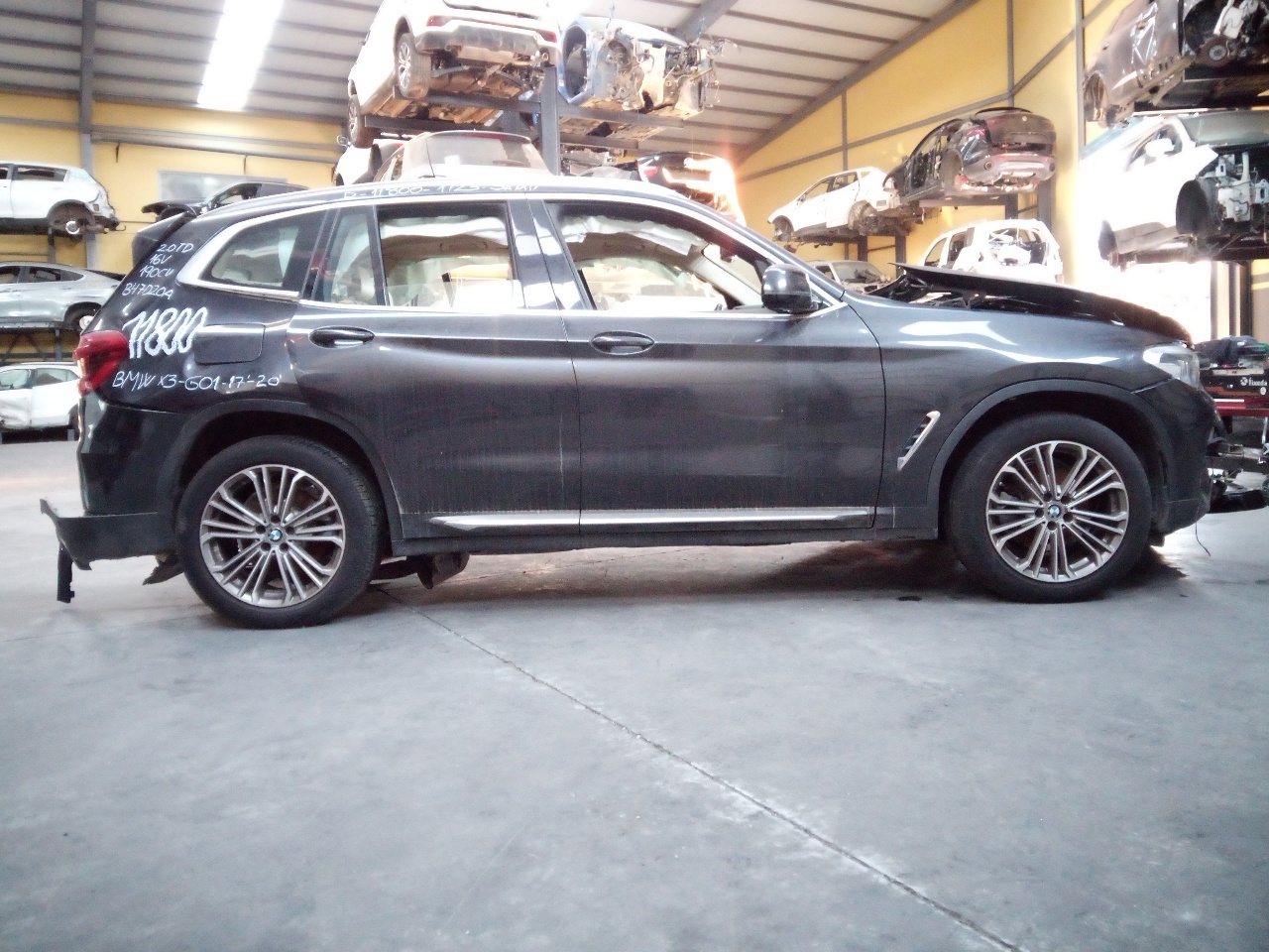 BMW X3 G01 (2017-2024) Κλείδωμα αριστερών πίσω πορτών 728193912,E1-A3-40-2 24087970