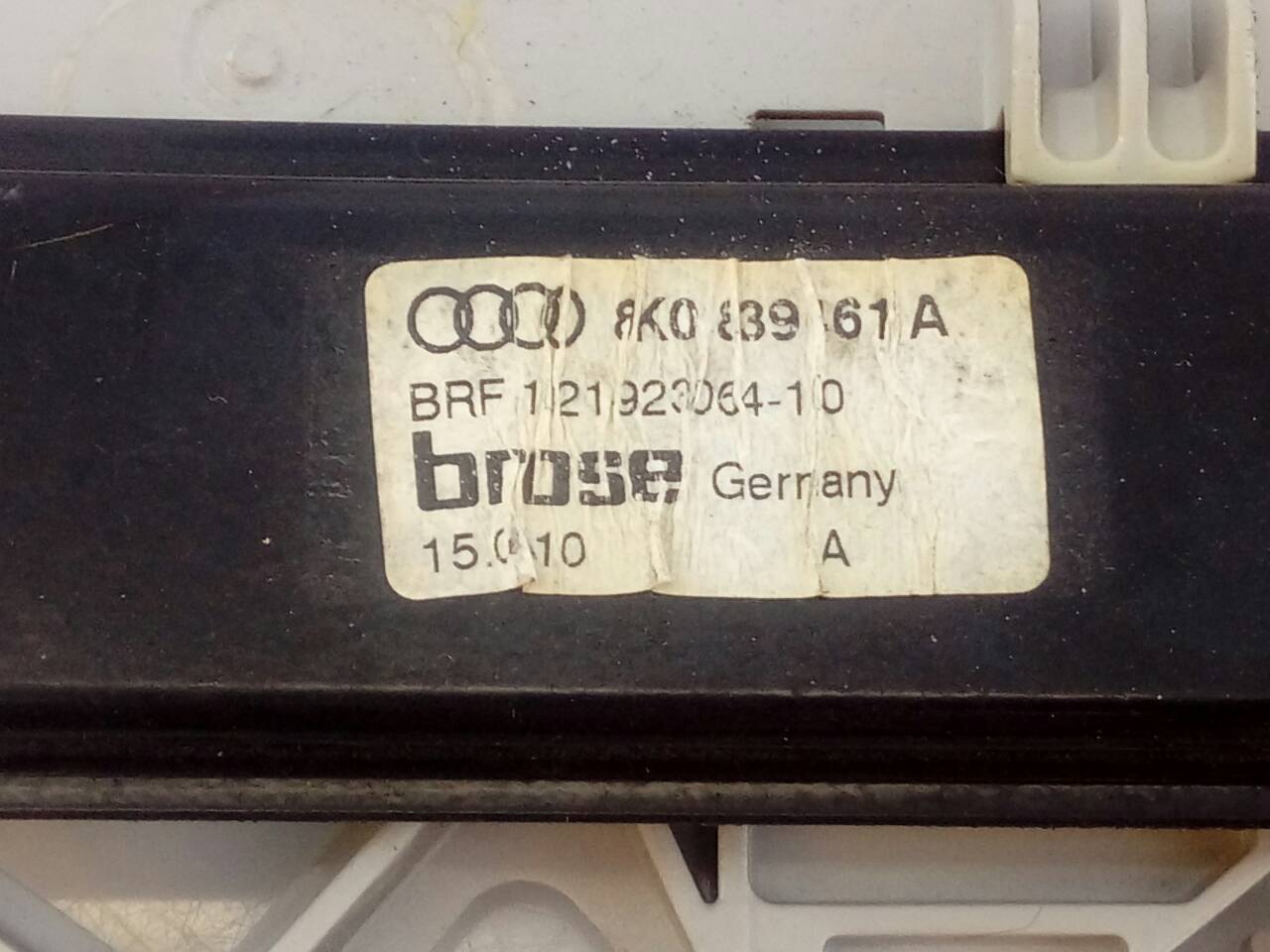 AUDI A5 8T (2007-2016) Rear left door window lifter 121923064100,E1-B6-12-1,8K0839461A 18628585