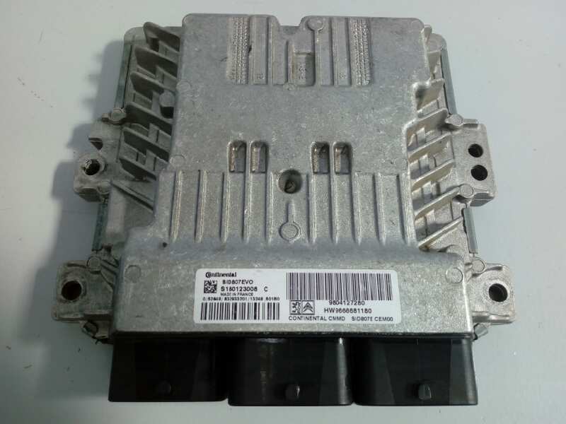 CITROËN C4 Picasso 2 generation (2013-2018) Engine Control Unit ECU 9804127280, E3-B2-34-3 24483497