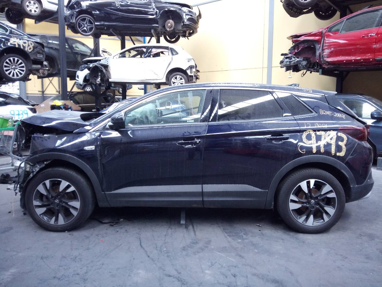 OPEL Grandland X 1 generation (2017-2023) Galinio dangčio (bagažinės) valytuvo varikliukas 9819899980,0390205062,E3-A5-23-2 24041180