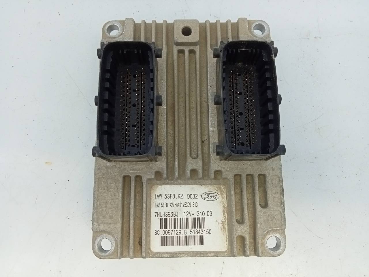 FORD Ka 2 generation (2008-2020) Calculateur d'unité de commande du moteur 51843150,7HLHS96BJ,E3-B3-24-1 24823748