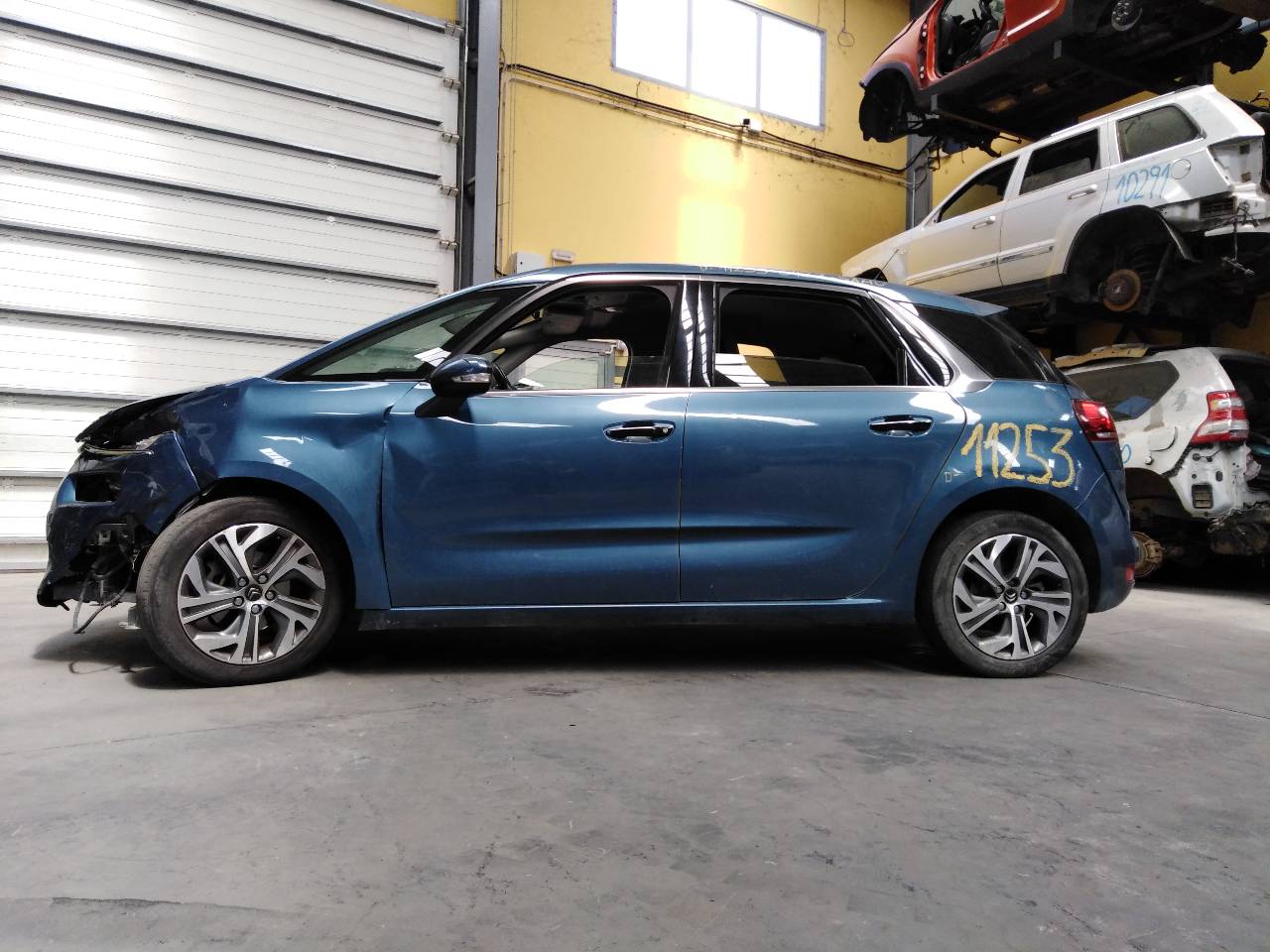 CITROËN C4 Picasso 2 generation (2013-2018) Mecanism ștergător de parbriz față 9676371780 24071362