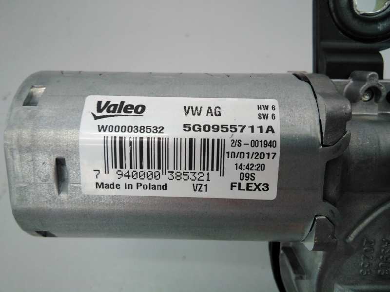 VOLKSWAGEN Passat B8 (2014-2023) Tailgate  Window Wiper Motor 5G0955711A,W000038532,E1-B6-56-1 24484071