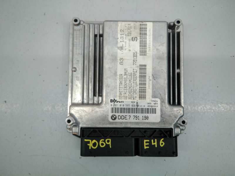 FORD 3 Series E46 (1997-2006) Moottorin ohjausyksikkö ECU DDE7791190,0281010565,E3-A2-35-2 18550146