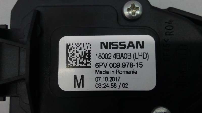 NISSAN Qashqai 2 generation (2013-2023) Gaspedal 180024BA0B,6PV00997815,E3-B4-33-1 18541471