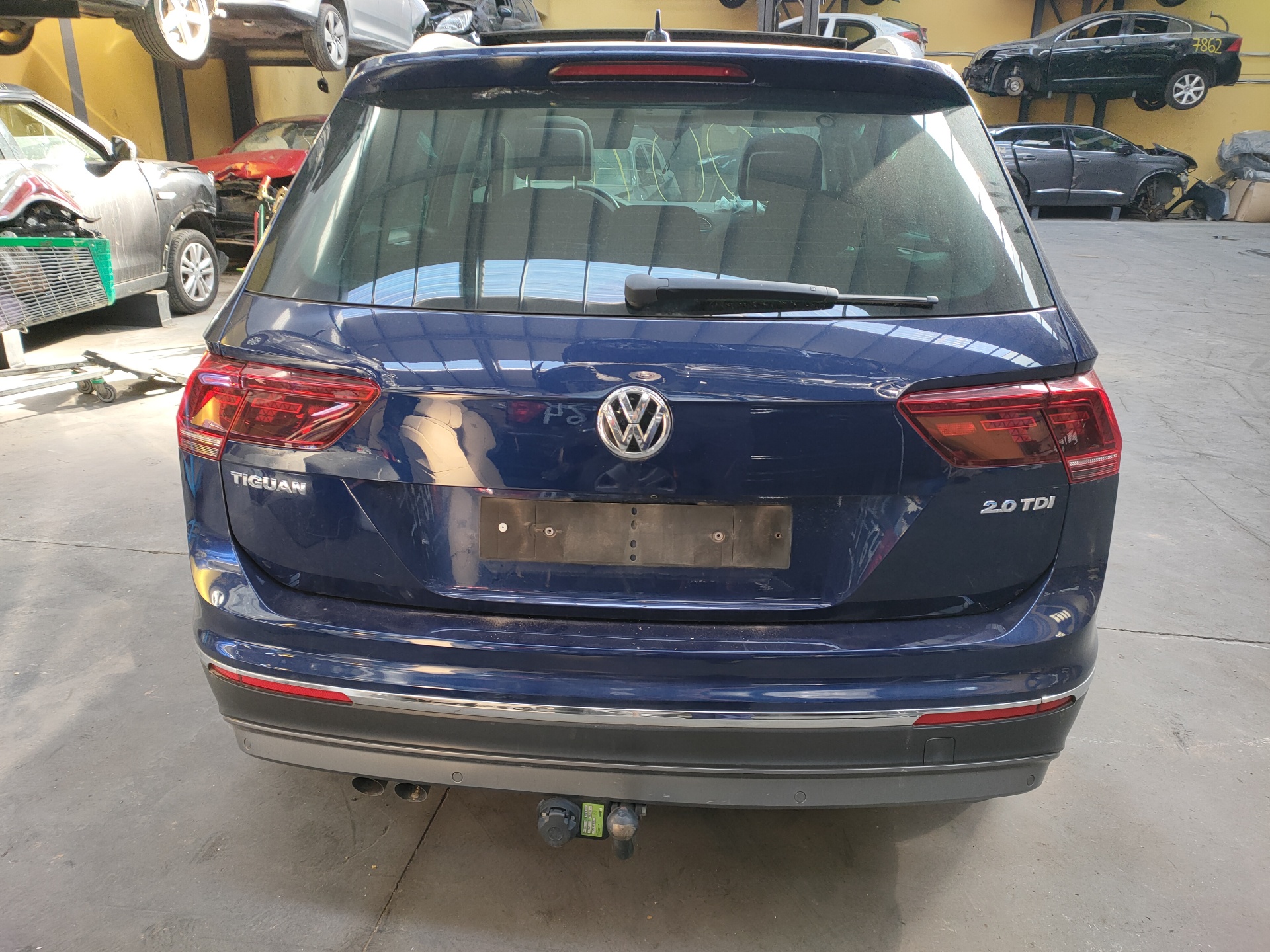 VOLKSWAGEN Tiguan 1 generation (2007-2017) Galinių kairių durų spyna 5NA839015C, E1-B6-27-1 21796571