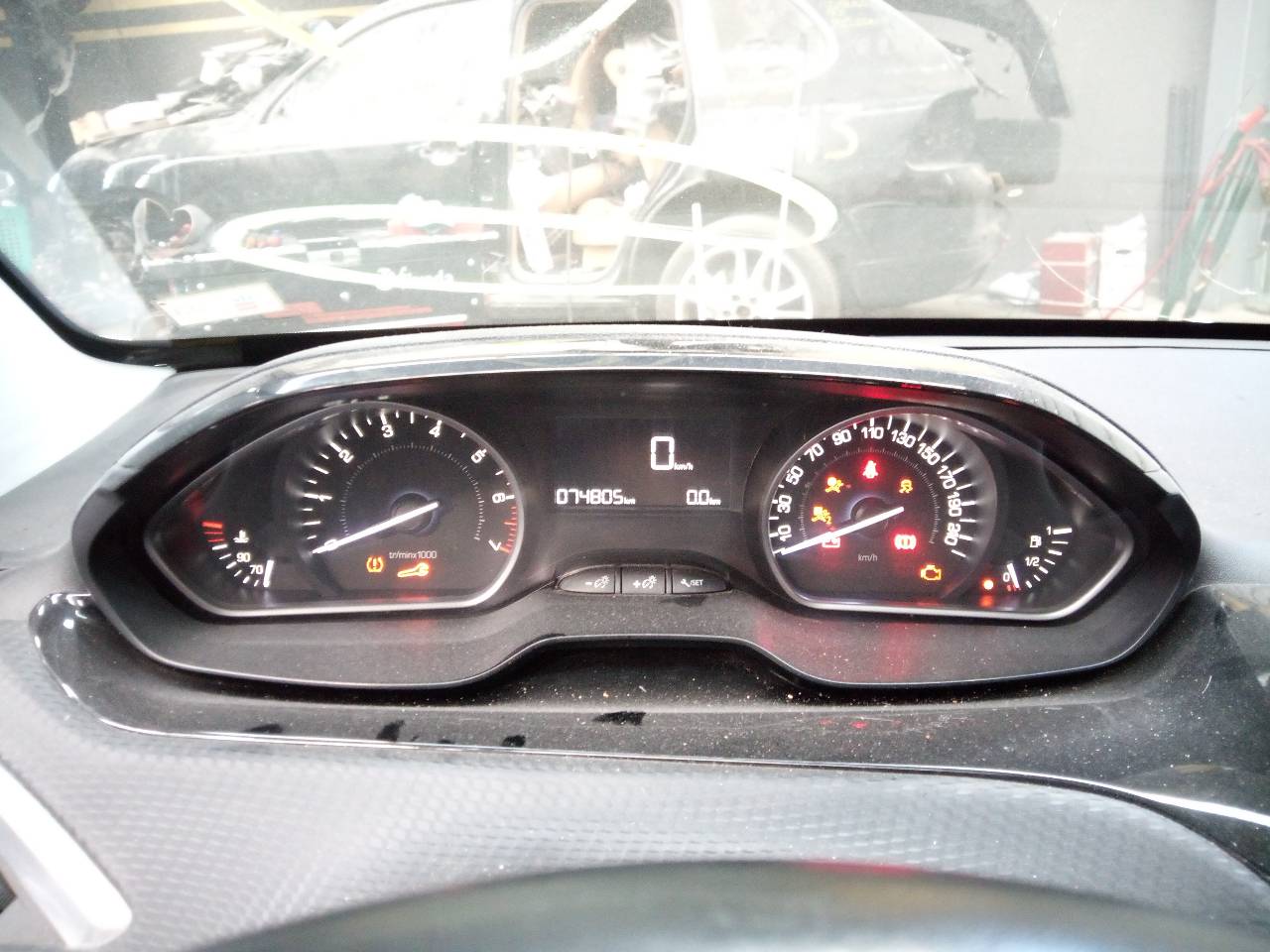 PEUGEOT 208 Peugeot 208 (2012-2015) Speedometer 982262118000, E3-B2-30-4 21822358
