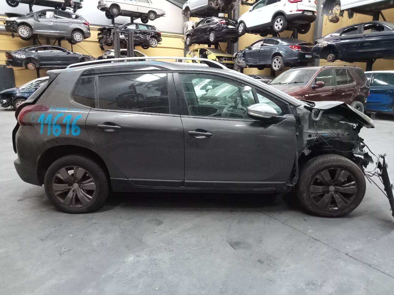 PEUGEOT 2008 1 generation (2013-2020) Замок задней правой двери 9812501180,E1-A4-44-2 26268843