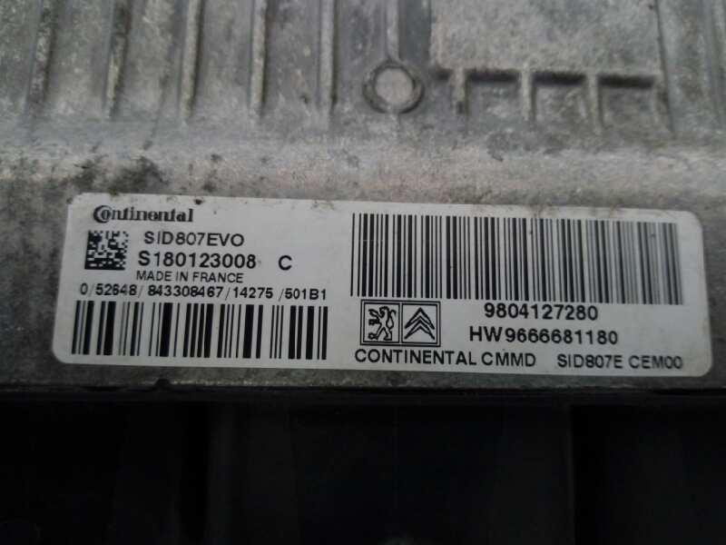 PEUGEOT 308 T9 (2013-2021) Motorkontrolenhed ECU S180123008,S180123008,E3-B2-34-3 18400479