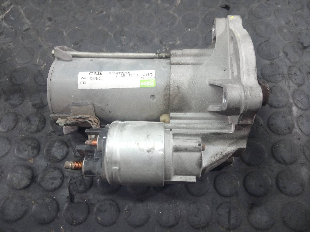 SAAB C4 1 generation (2004-2011) Starter Motor 9648644680, P3-B7-3-2 20956210