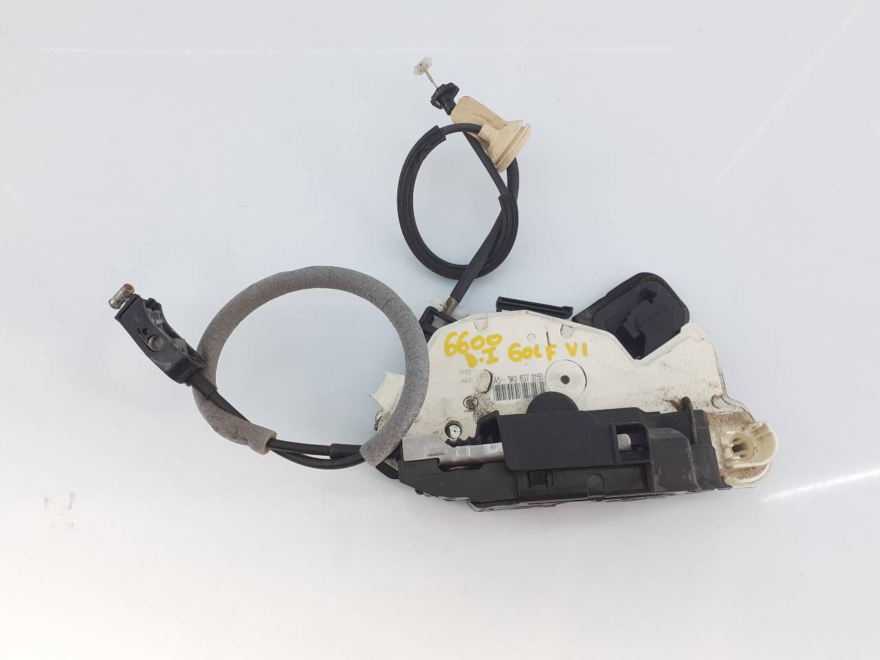 CHEVROLET Golf 6 generation (2008-2015) Front Left Door Lock 5K1837015B,E1-B6-4-1 18506353