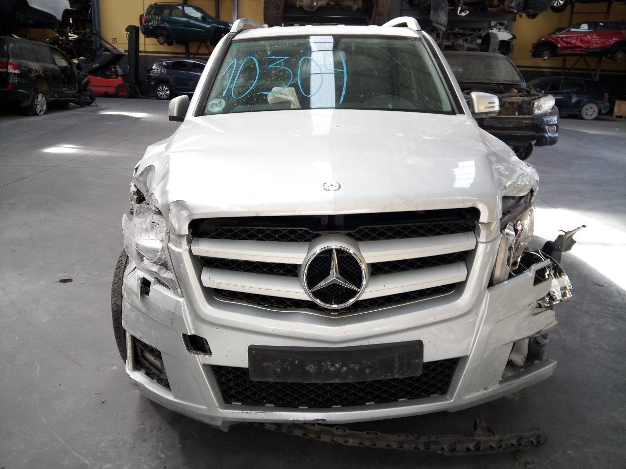 MERCEDES-BENZ GLK-Class X204 (2008-2015) Vasemman takaoven lukko A2047301335,E1-A2-36-2 20956539