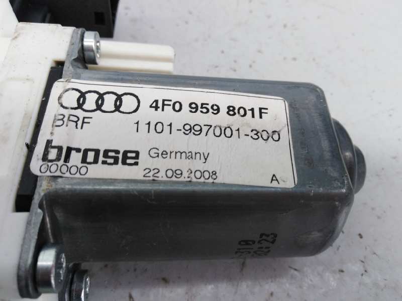 AUDI A6 allroad C6 (2006-2011) Aizmugurējo kreiso durvju loga pacēlāja motorīts 4F0959801F,1101997001300,E1-B6-8-2 18626076