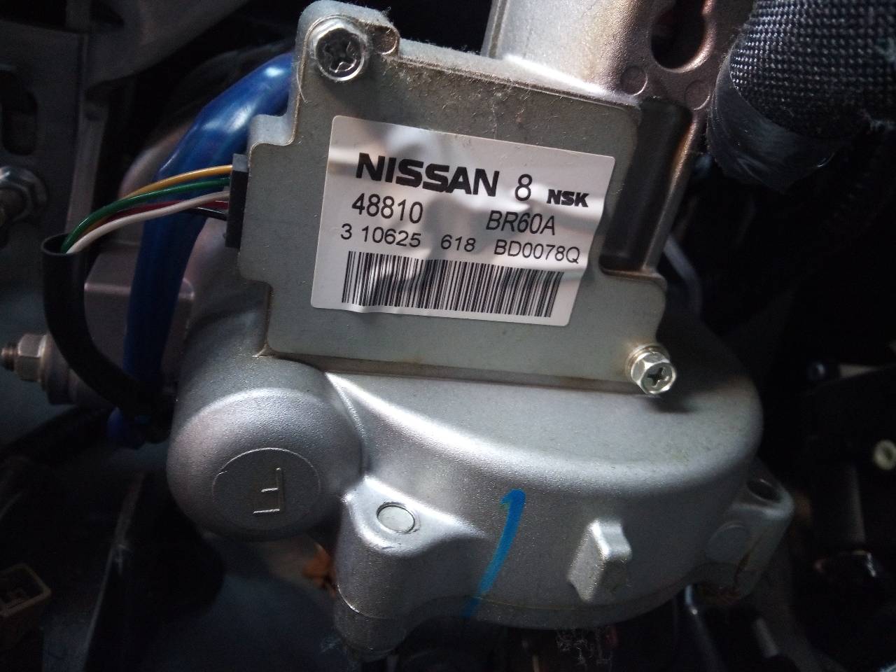 NISSAN Qashqai 1 generation (2007-2014) Vairo mechanizmas 48810BR60A 20960864