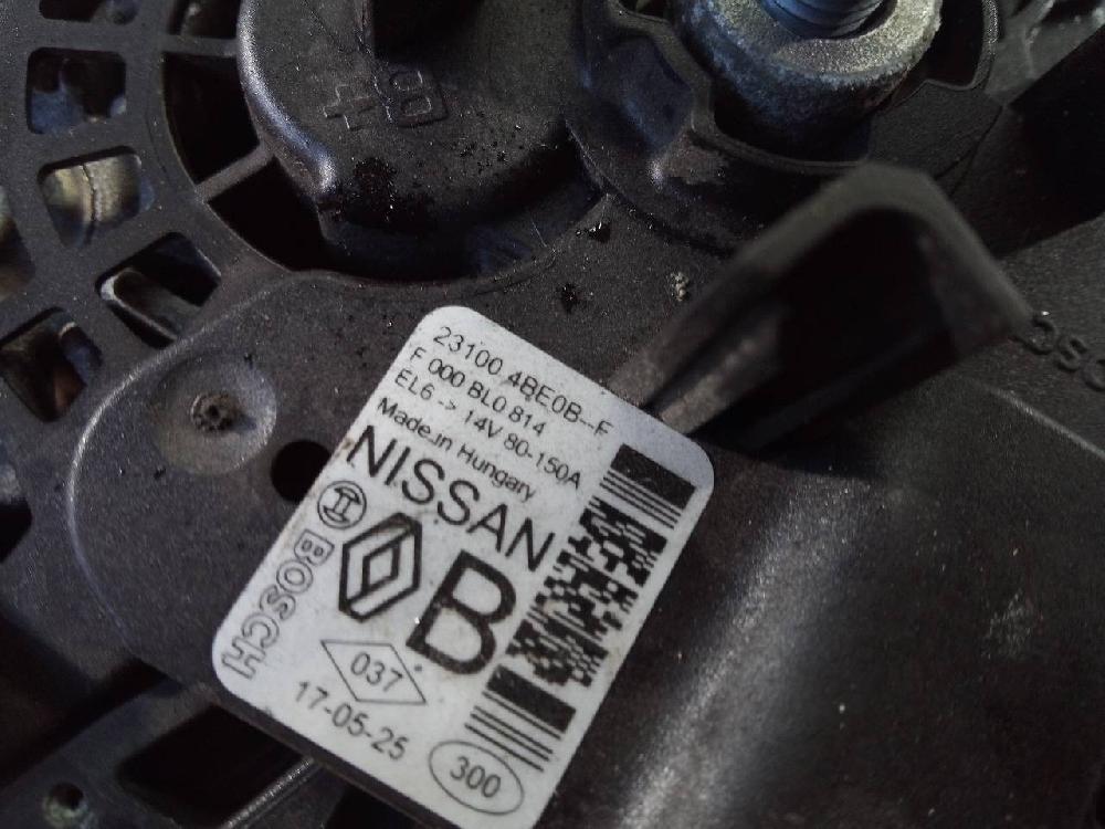 Alternador R9M414 231004BE0B de Renault Kadjar 2015-2019 131 CV - pieza usada