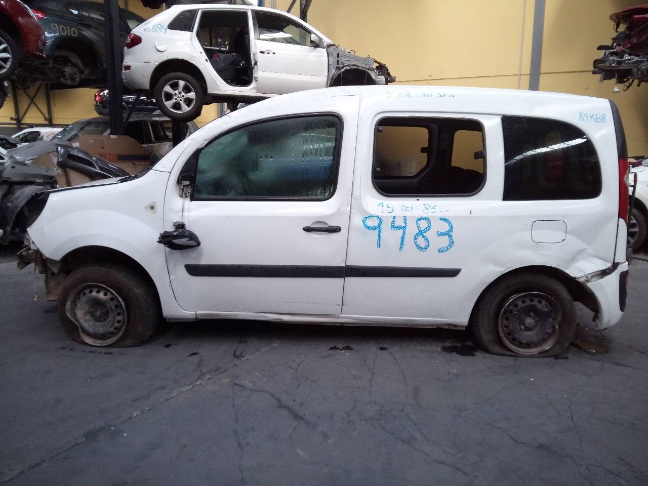 CHEVROLET Kangoo 2 generation (2007-2021) Încuietoare ușa spate dreapta 8200542366D, E1-A1-40-1 18750213